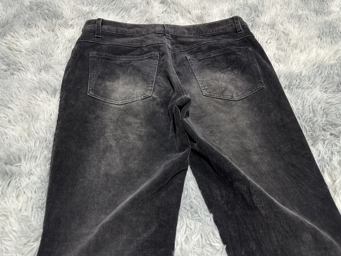 Tornado Mart 🔥Sick Y2K Japanese Laces Up Flared Corduroy Pants Size US 30 / EU 46 - 11 Thumbnail