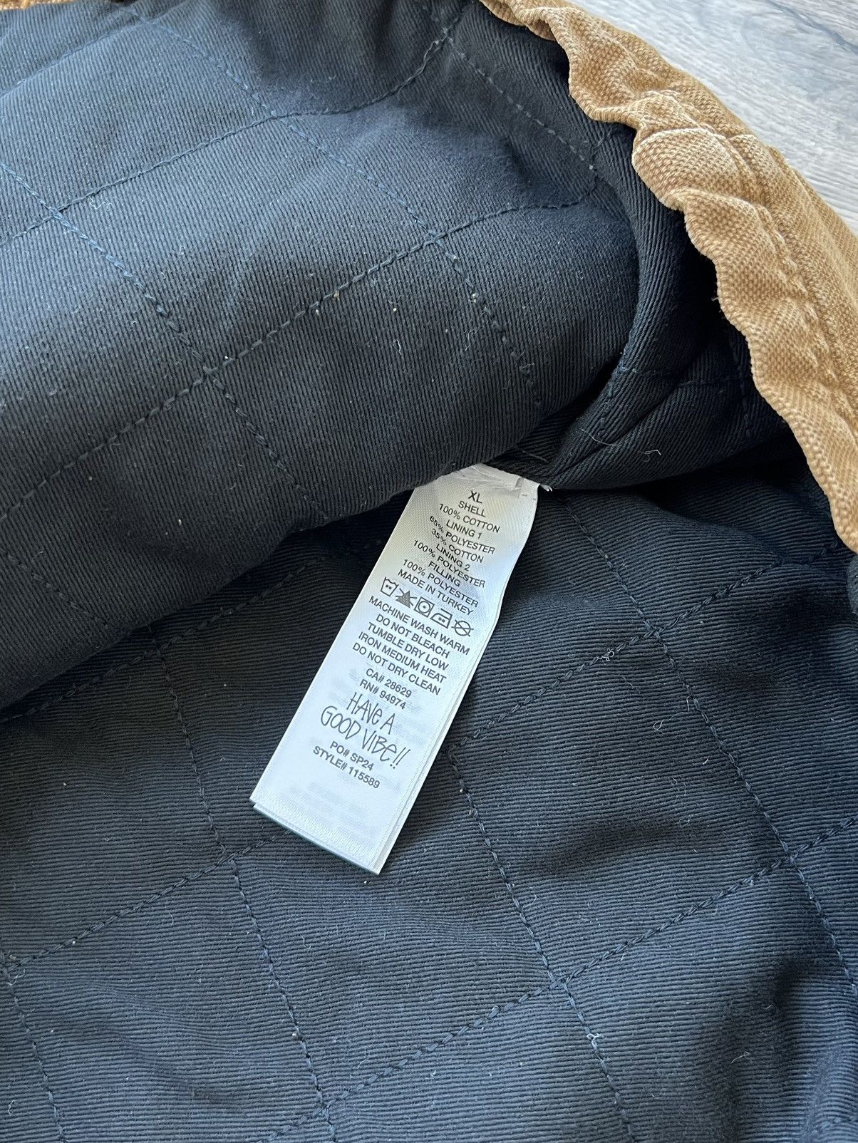 Stussy Stussy Washed Canvas Shop Jacket Bronze XL Size US XL / EU 56 / 4 - 8 Thumbnail