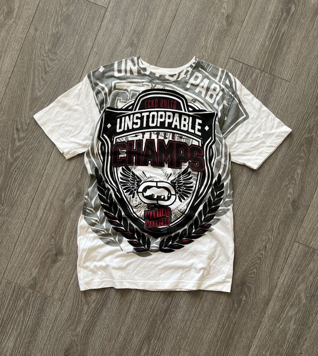 Ecko Unltd. Vintage Ecko Unltd T-Shirt MMA Tee Size US M / EU 48-50 / 2 - 1 Thumbnail