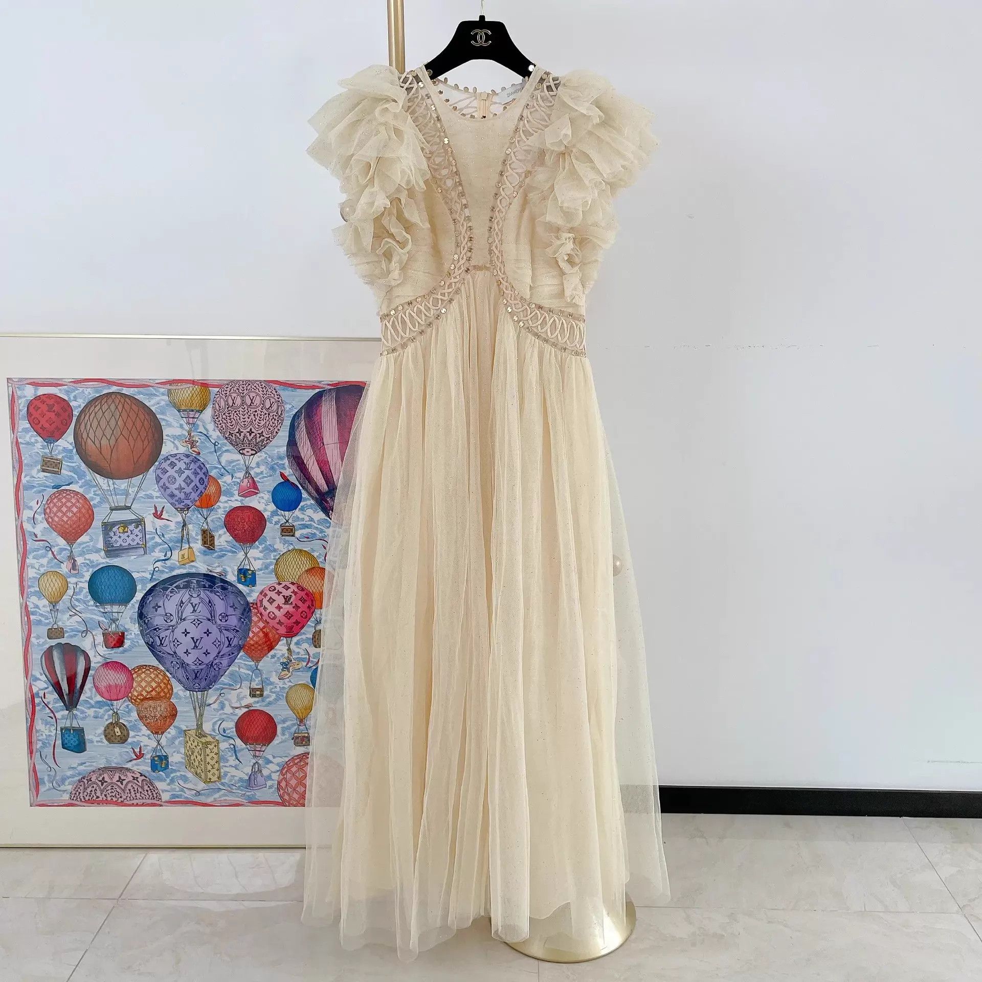Zimmermann Zimmermann long tulle dress size 2 Size XS / US 0-2 / IT 36-38 - 1 Thumbnail