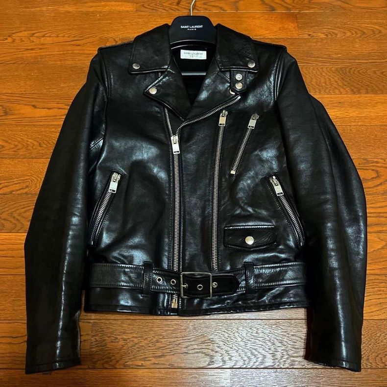 Saint Laurent Paris Saint Laurent L17 Bull Leather Jacket DMC Grailed