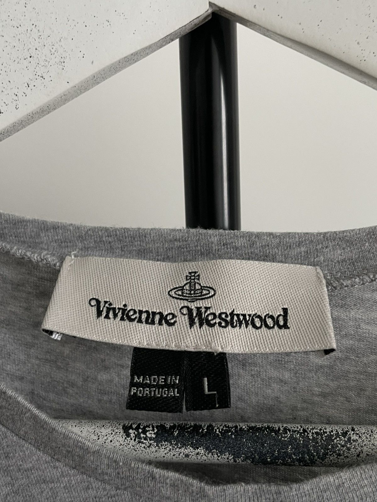 Vivienne Westwood Vivienne Westwood Gray Basic Short Sleeve T-Shirt RARE Size L / US 10 / IT 46 - 5 Thumbnail