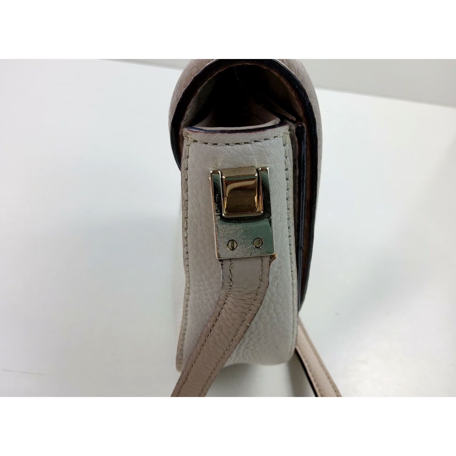 Olive Kate Spade Handbag Purse White Leather Crossbody Shoulder Oliver Street Lilly Women's Size ONE SIZE - 5 Thumbnail