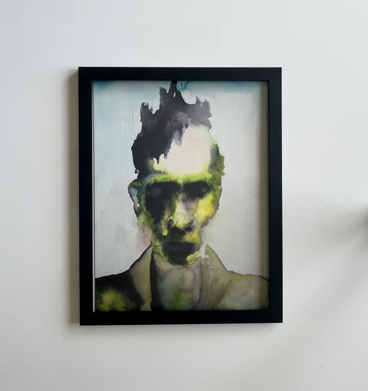 Chrome Hearts × Vintage Chrome Hearts green man art / painting 9x11 Framed poster Size ONE SIZE - 1 Thumbnail