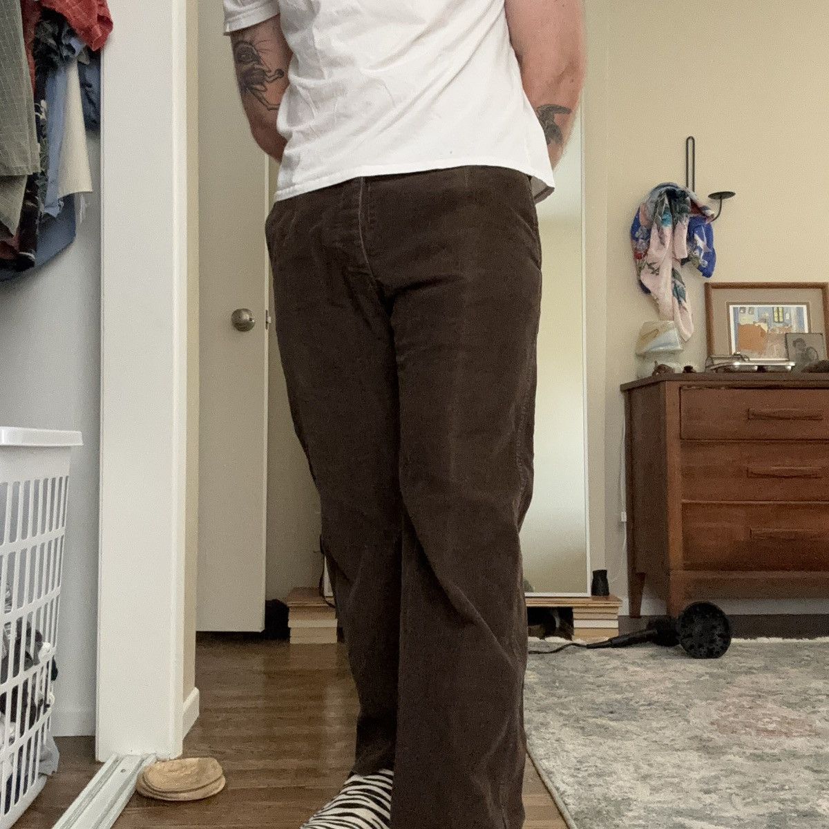 Dolce & Gabbana Dolce & Gabbana Corduroy Pants Size US 34 / EU 50 - 10 Thumbnail