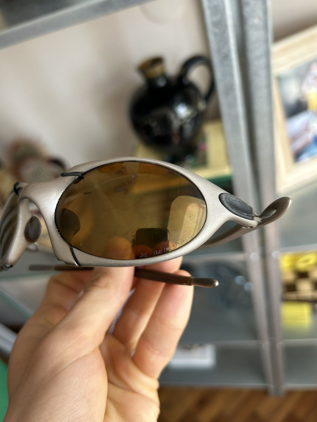 Oakley Vintage Oakley Romeo X Metal 90s Ultra Rare Archive Designer Size ONE SIZE - 5 Thumbnail