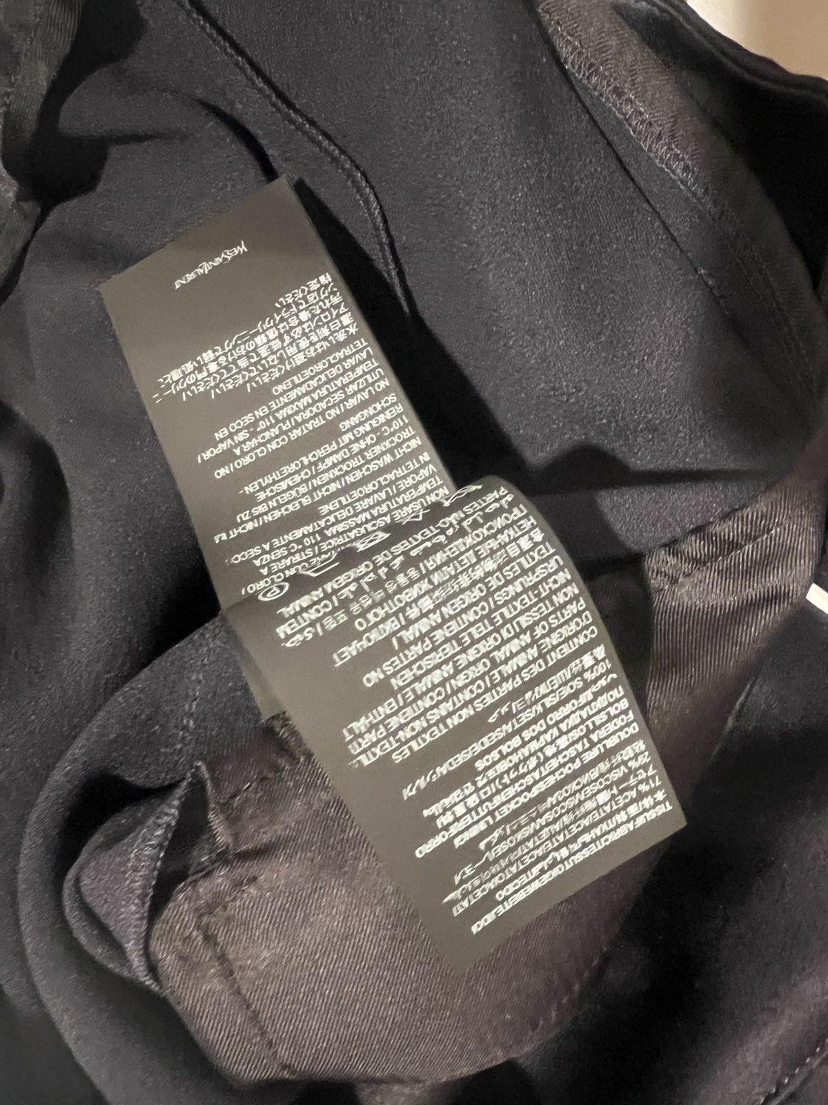 Saint Laurent Paris Saint Laurent men’s silk blend joggers. 50/M. $1350 Size US 34 / EU 50 - 11 Thumbnail