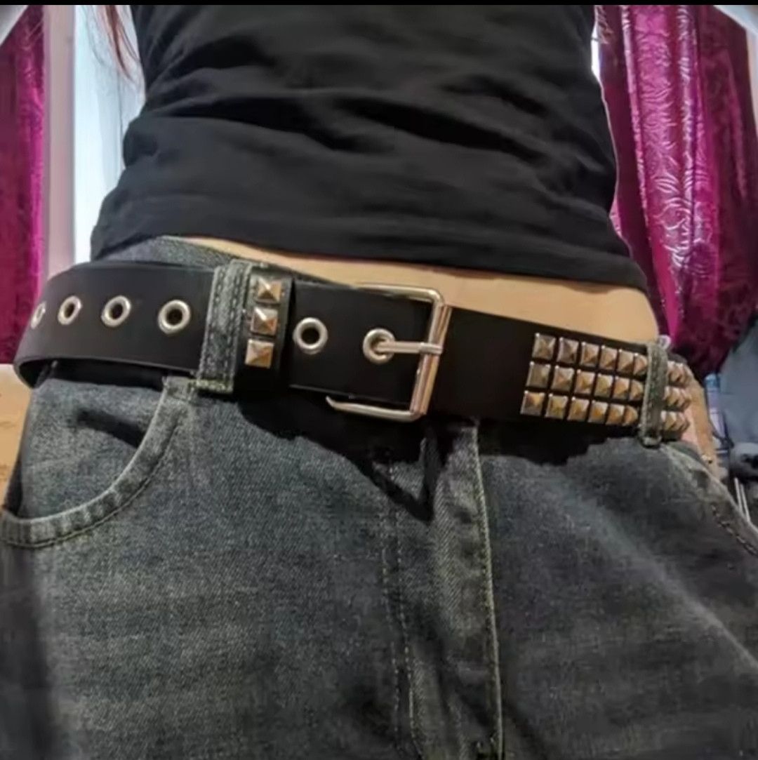 Japanese Brand Pyramid Studded Belt (classic) Size ONE SIZE - 1 Thumbnail