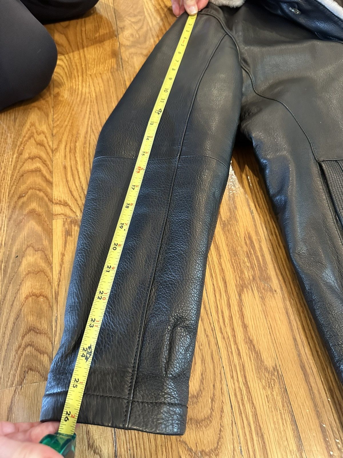 Robert Graham RARE - Robert Graham Genuine Leather Fur Lined Jacket Size US M / EU 48-50 / 2 - 10 Thumbnail