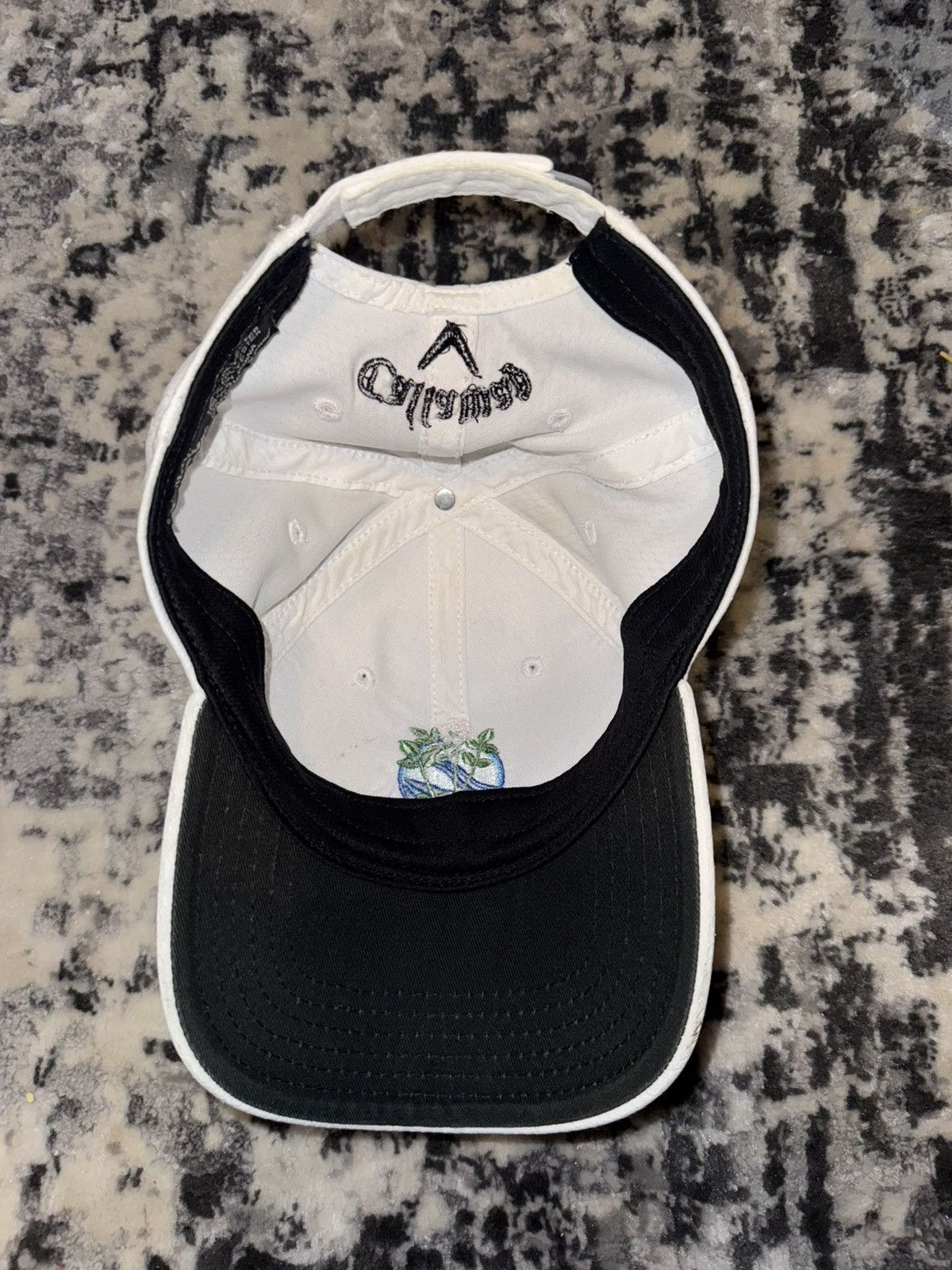 Callaway Golf Callaway Golf White Flower Hat Size ONE SIZE - 4 Thumbnail
