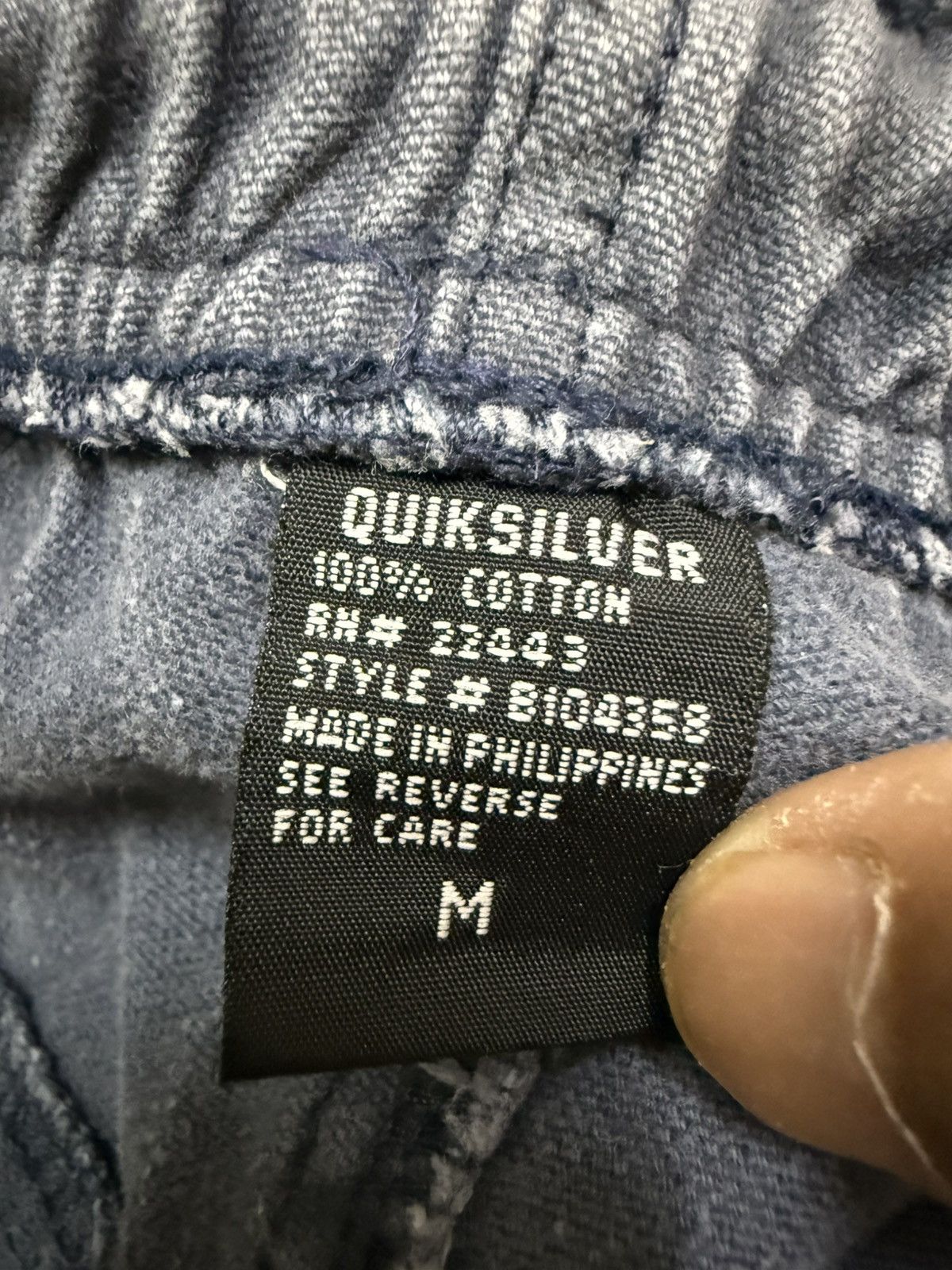 Quiksilver Sun Faded🔥Vintage Quiksilver Baggy Short Pants Size US 34 / EU 50 - 9 Thumbnail