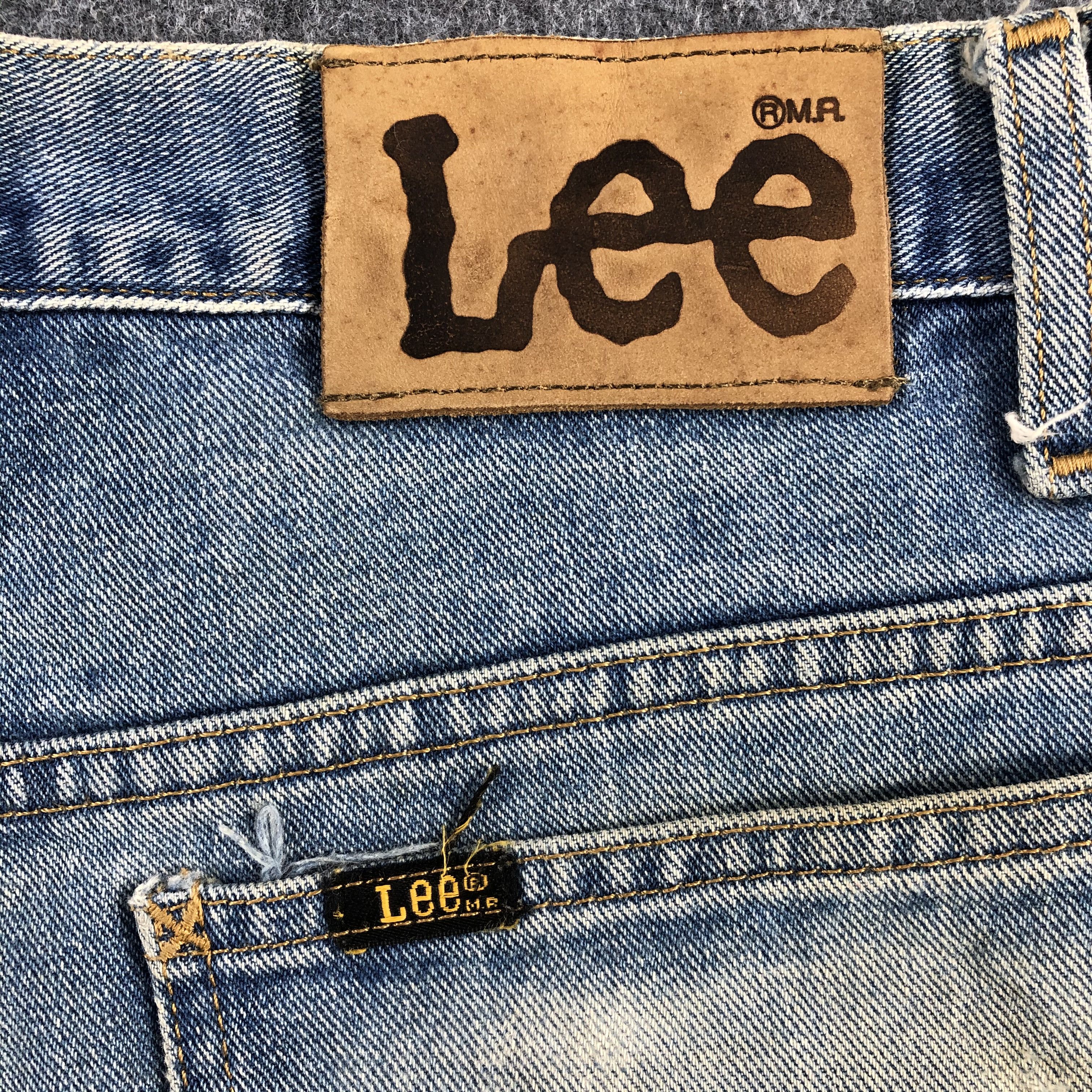 Lee Vintage Blue Wash Lee Jeans-J1539 Size US 31 - 5 Thumbnail