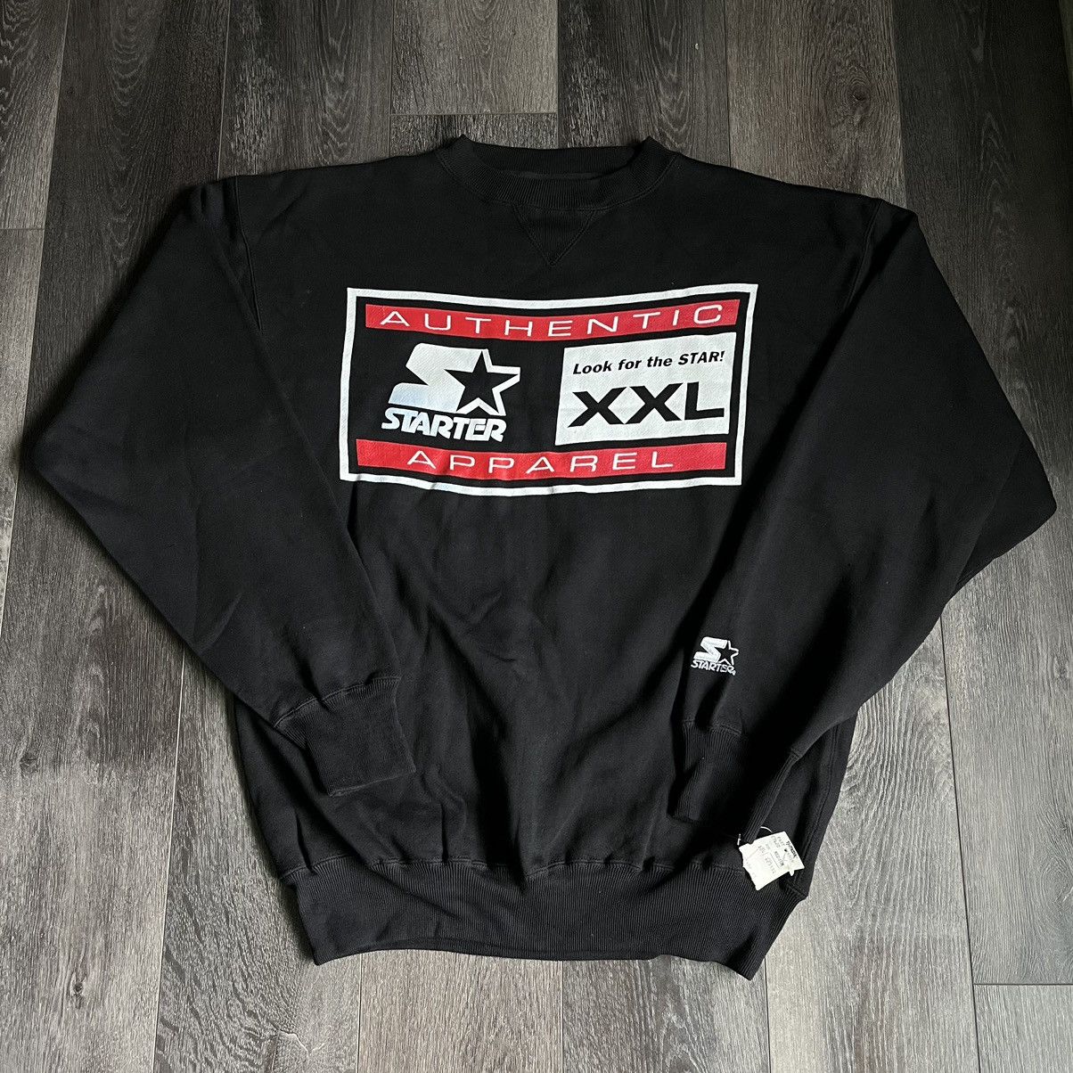 Starter New Vintage 90s Starter Authentic Apparel Logo Tag Crewneck Size US M / EU 48-50 / 2 - 1 Thumbnail