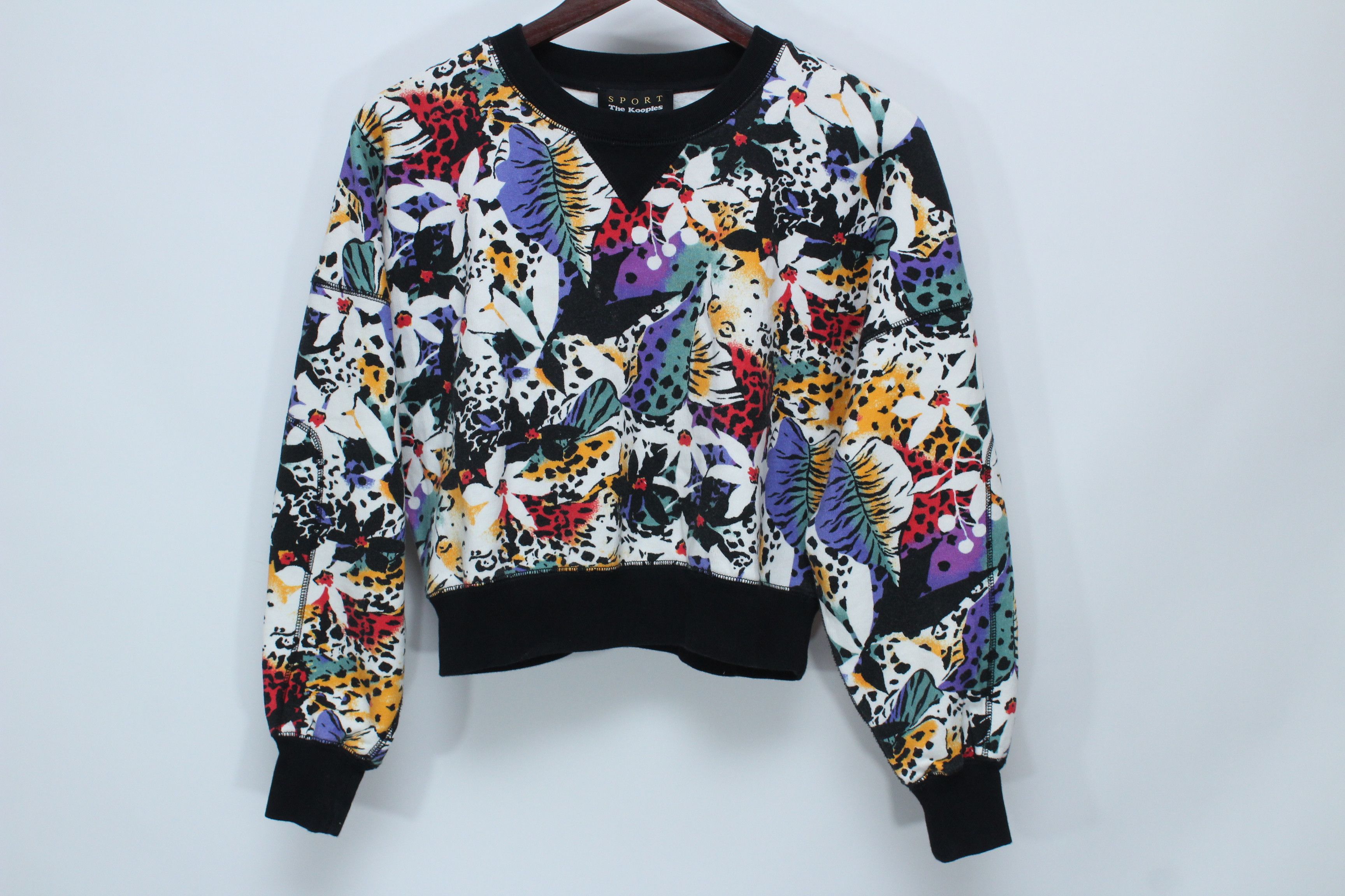 Other The Kooples Honolulu Flower Print Sweatshirt Womens Size 1 Size XS / US 0-2 / IT 36-38 - 8 Thumbnail