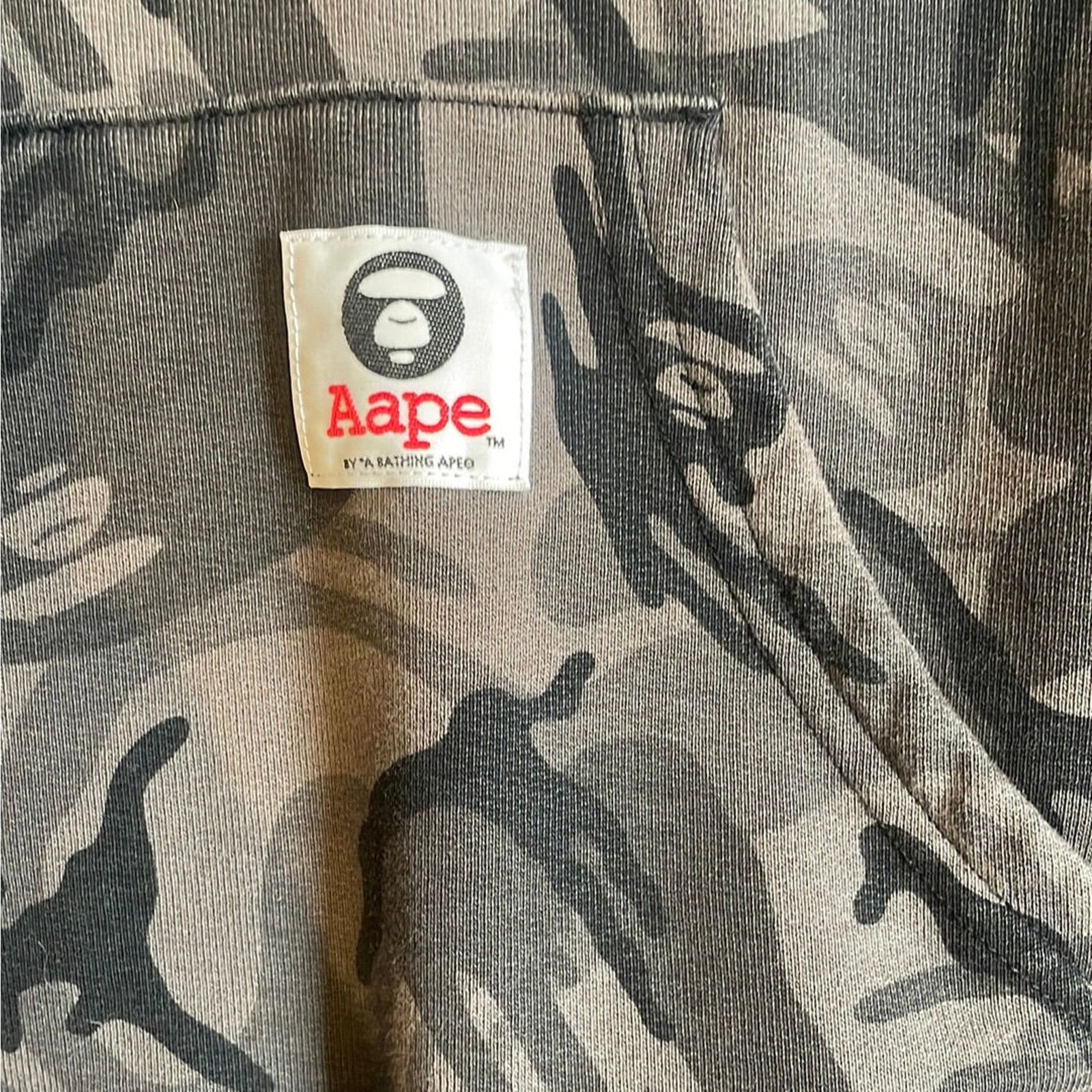 Aape × Bape Bape Somewhere In The Aape Universe Camo Hoodie XXL Size US XXL / EU 58 / 5 - 5 Thumbnail