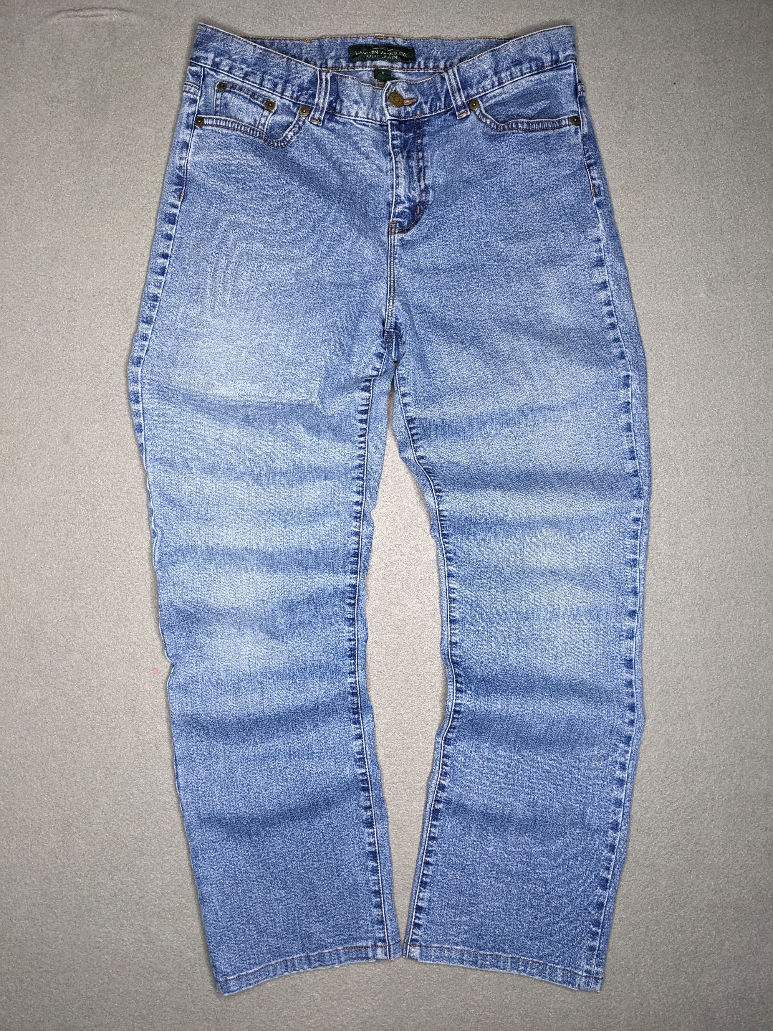 Lauren Ralph Lauren VTG Ralph Lauren Jeans Classic Straight Sz 6 30x29 Denim Y2K Size 30" / US 8 / IT 44 - 1 Thumbnail