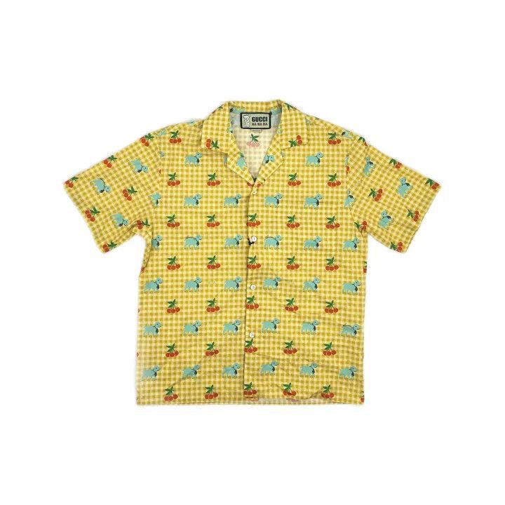 Gucci Gucci Gucci x Harry Styles Printed Shirt -2506 Size US M / EU 48-50 / 2 - 2 Thumbnail