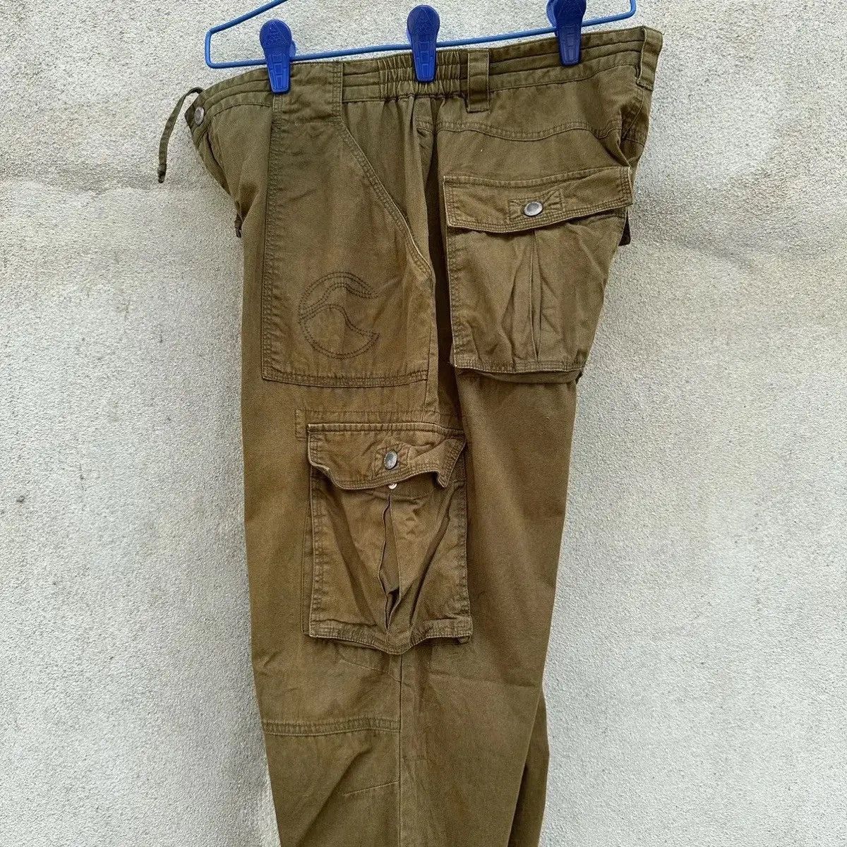 Canterbury of New Zealand 🔥 FYE 🔥 CANTERBURRY OF N.Z VINTAGE EMBROIDERY CARGO PANTS Size US 33 - 11 Thumbnail