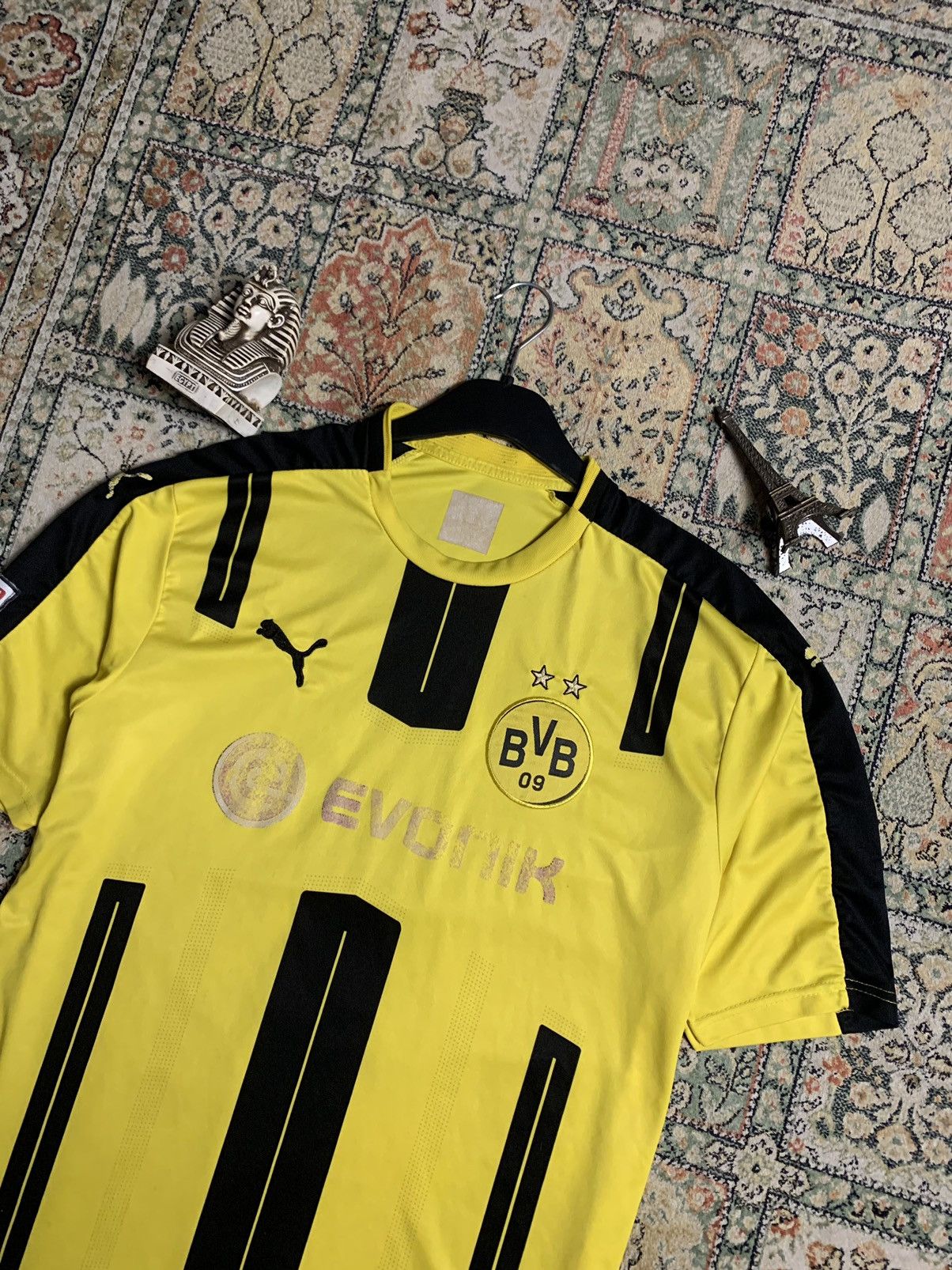 Puma × Vintage PUMA BURUSSIA DORTMUND MARCO REUS 11 SOCCER JERSEY Size US M / EU 48-50 / 2 - 2 Thumbnail