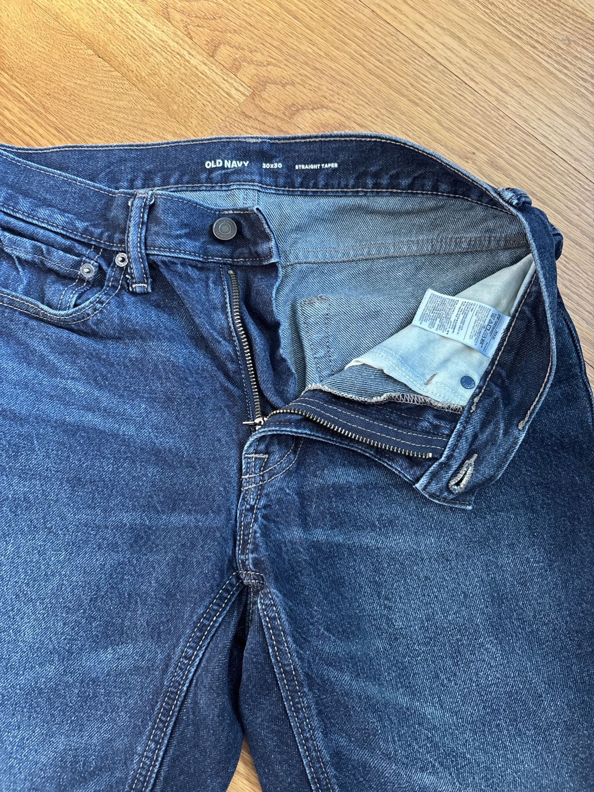 Old Navy × Vintage Old Navy Straight Taper Jeans Size US 30 / EU 46 - 3 Thumbnail