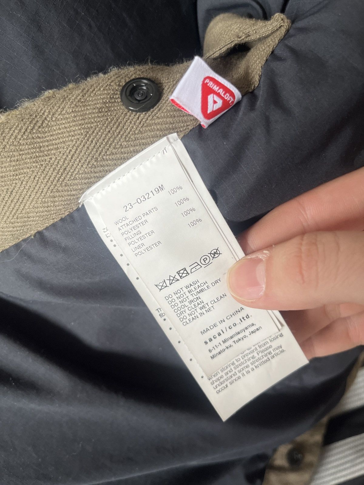 Sacai Sacai padded tricot wool gilet Size US M / EU 48-50 / 2 - 9 Thumbnail