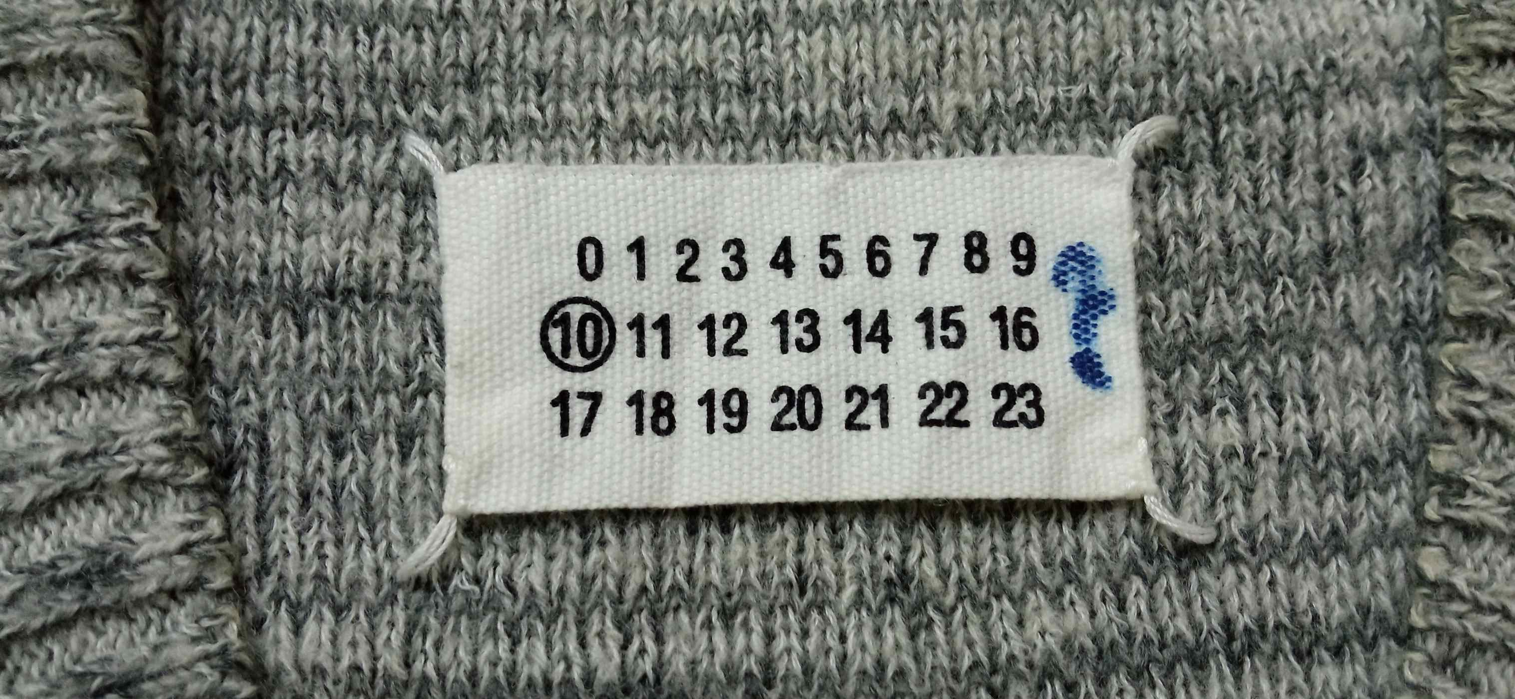 Maison Margiela 🔥🔥 Rare Maison Margiela Gray Wool Gradient Knitwear Size US S / EU 44-46 / 1 - 2 Thumbnail