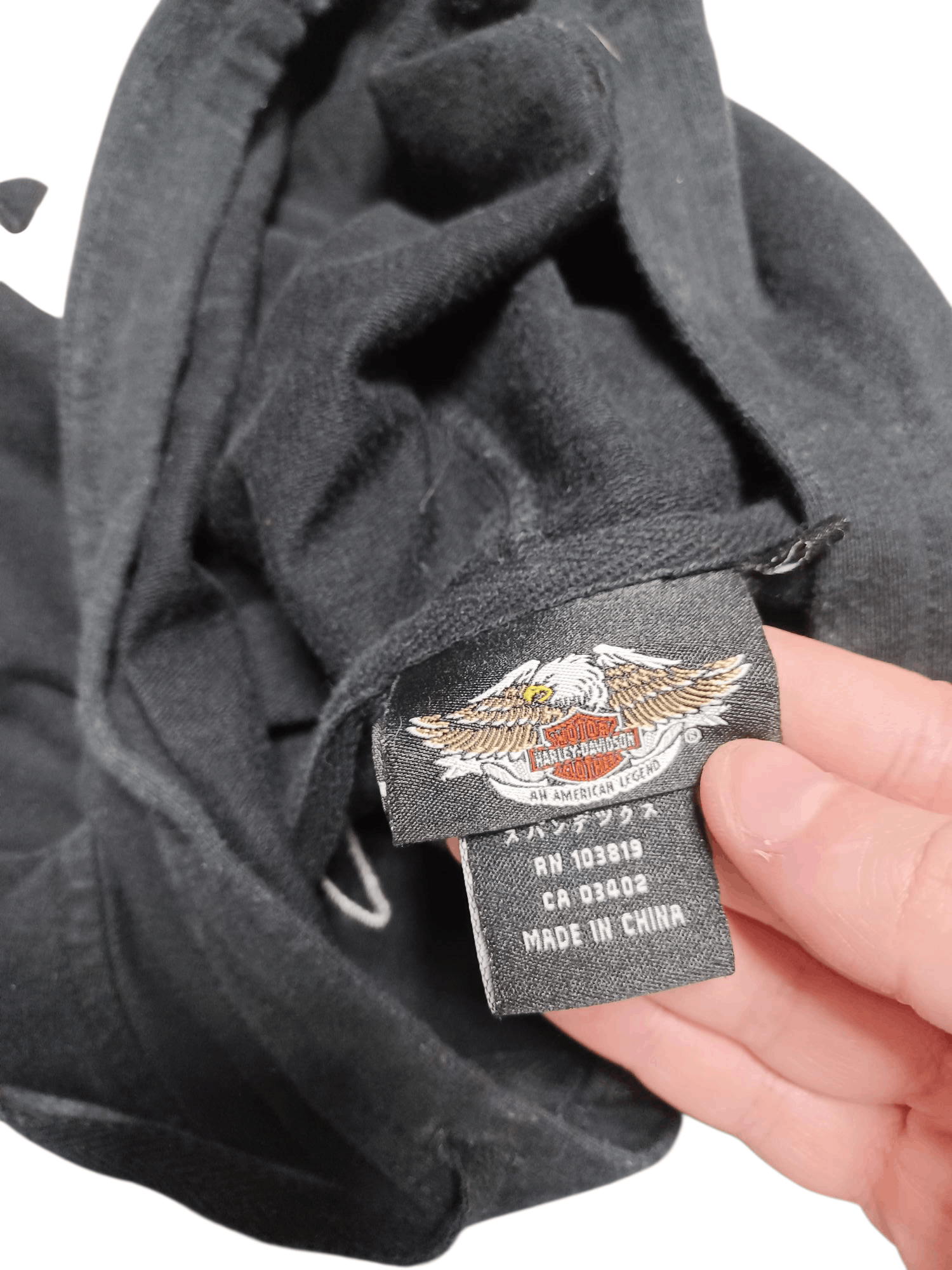 Harley Davidson HARLEY DAVIDSON BIGLOGO EMBROIDERED VINTAGE ZIP HOODIE Size US L / EU 52-54 / 3 - 4 Thumbnail