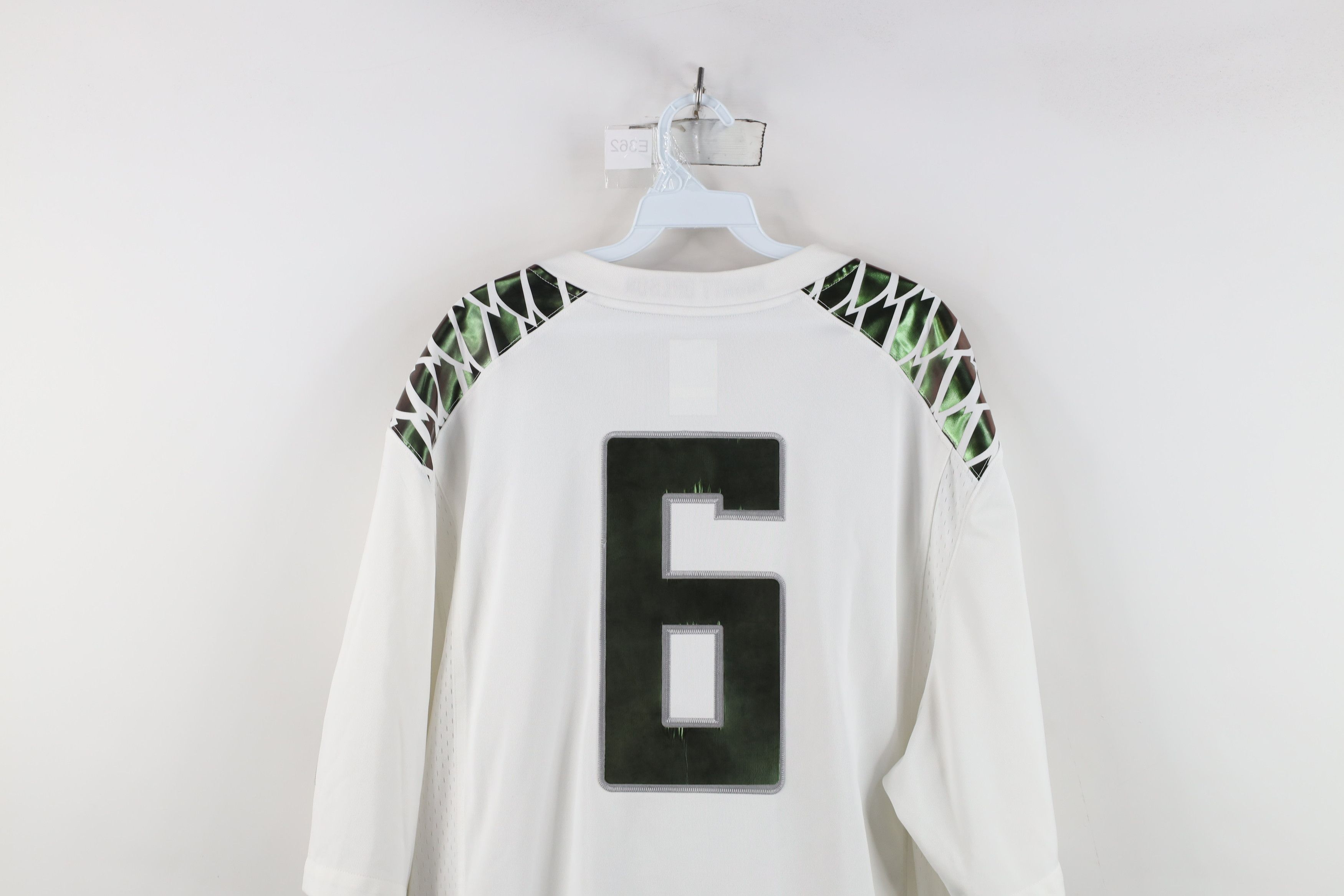 Nike Nike Mighty University of Oregon Football Jersey White Size US XL / EU 56 / 4 - 15 Thumbnail