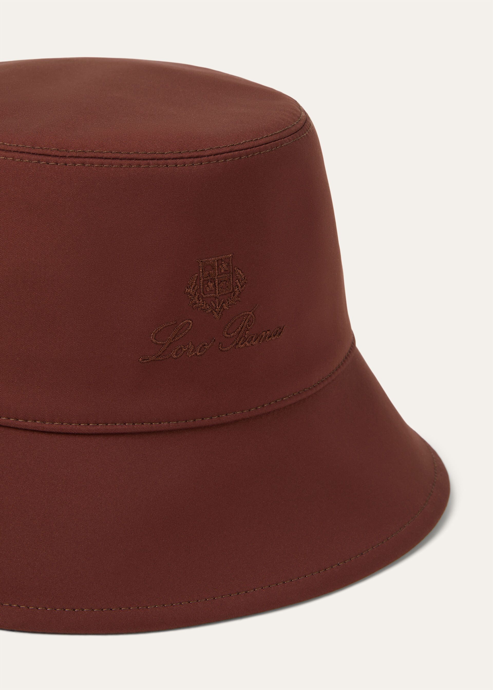 Loro Piana os11x0426 FAQ1408 Size: OS / Agata Bucket Hat / Cap Sanguine Size ONE SIZE - 3 Thumbnail
