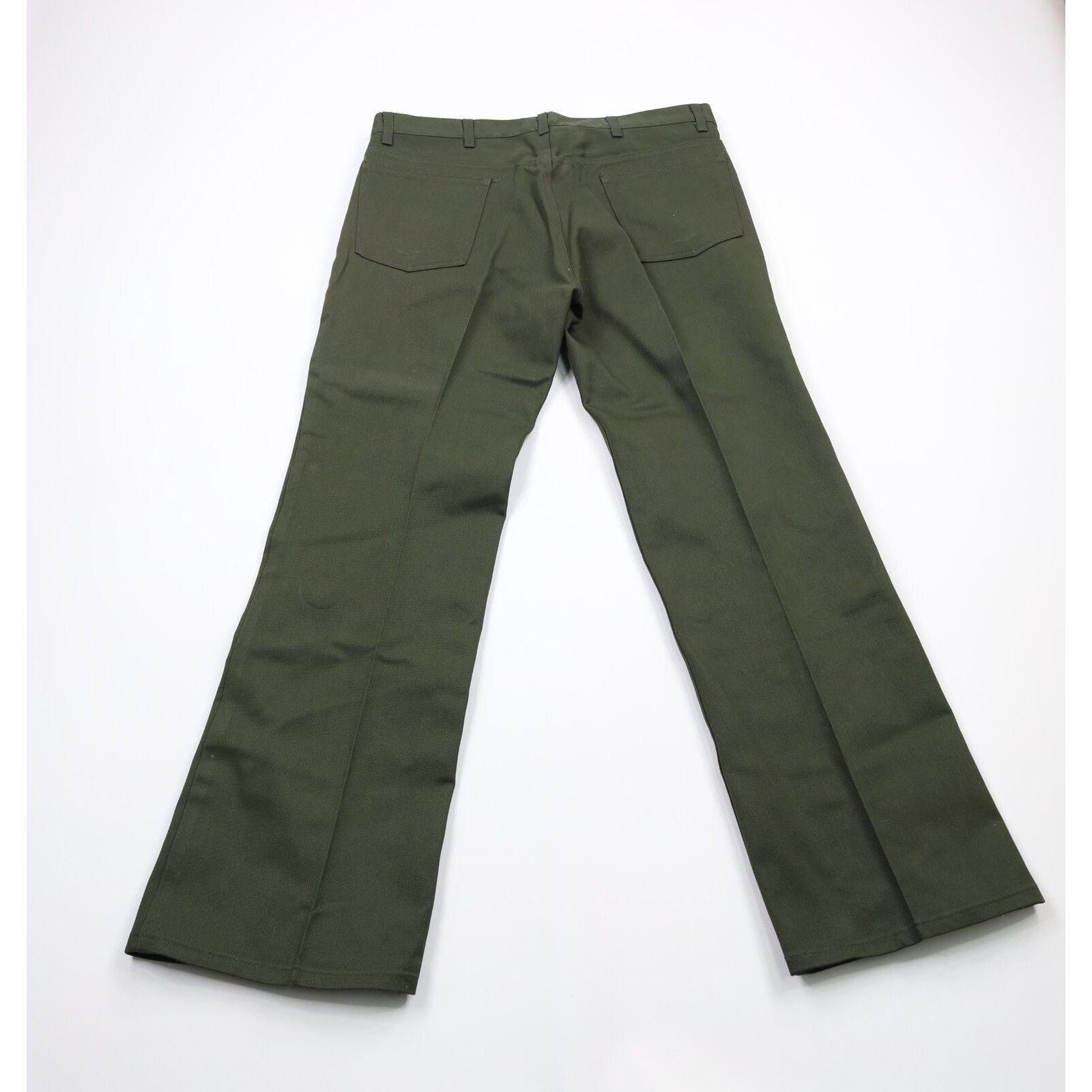 Vintage Vintage 70s Streetwear Distressed Wide Leg Bell Bottoms Size US 38 / EU 54 - 8 Thumbnail
