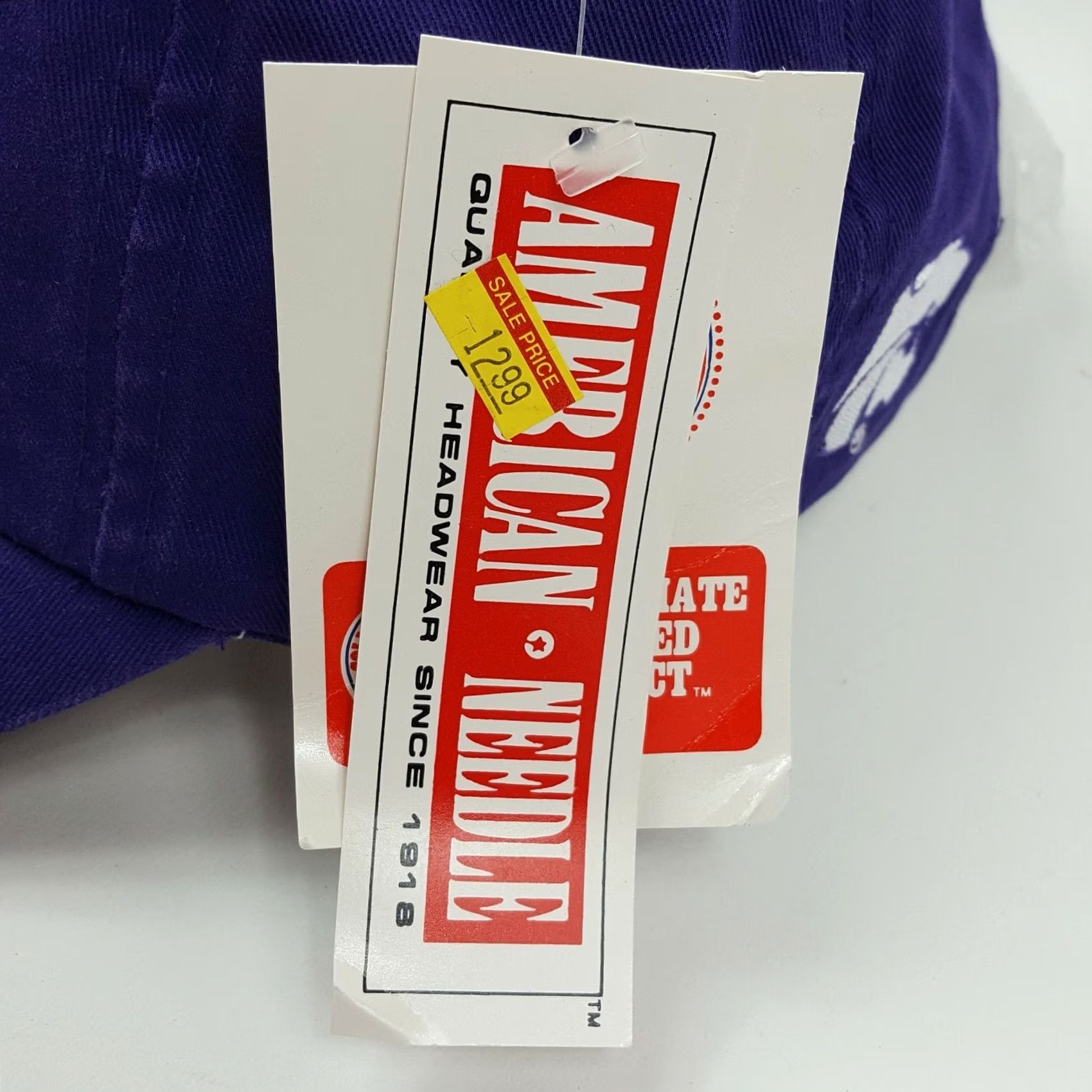 American Needle VINTAGE Kansas State Wildcats KSU Purple Snapback Hat Baseball Cap Y2K Sports Retro Size ONE SIZE - 7 Thumbnail