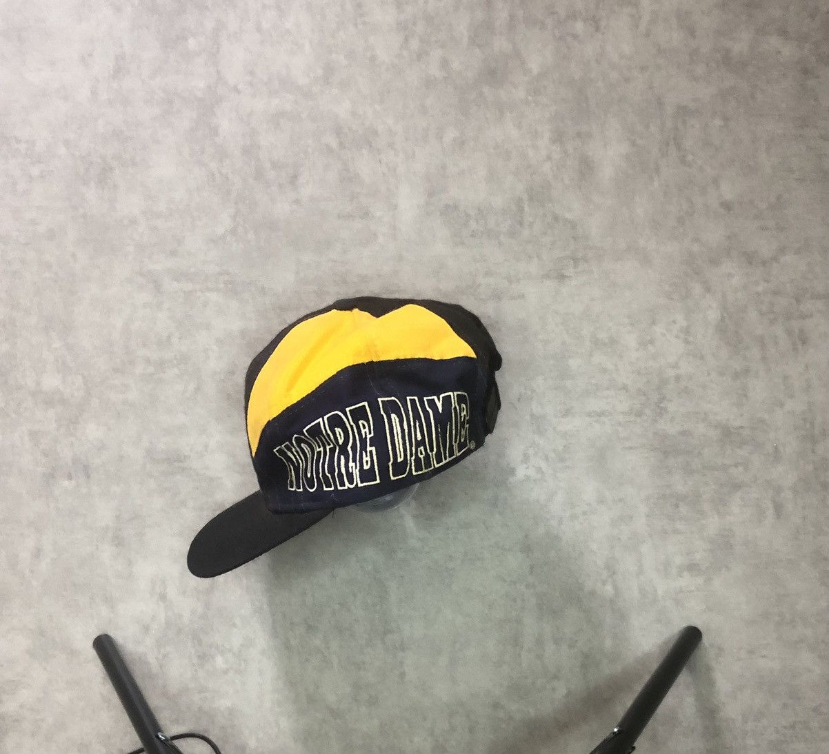Vintage University Of Notre Dame ApexOneVintage Snapback Hat Cap 90s Size ONE SIZE - 2 Thumbnail