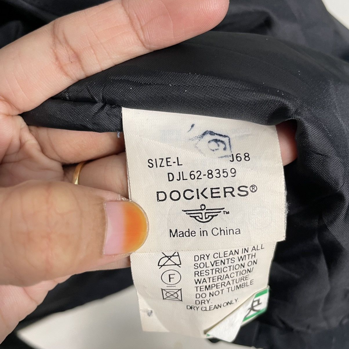 Dockers Black Dockers Workwear Jacket Size US L / EU 52-54 / 3 - 17 Thumbnail