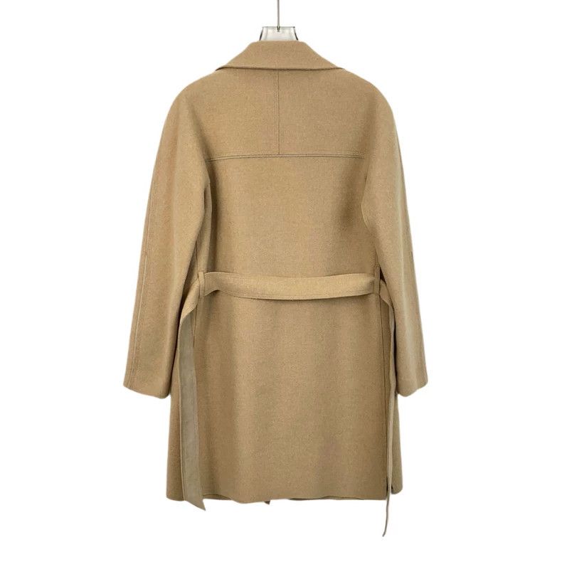 Loro Piana Loro Piana Brown cashmere lapel belt coat 2506-Nextarrow Size S / US 4 / IT 40 - 2 Thumbnail