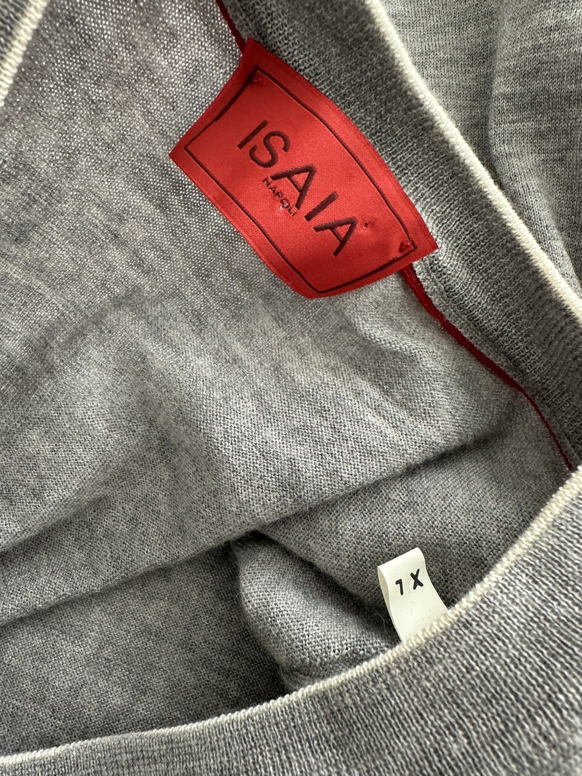 Isaia Isaia Lightweight knitted sweater size XL Size US XL / EU 56 / 4 - 6 Thumbnail