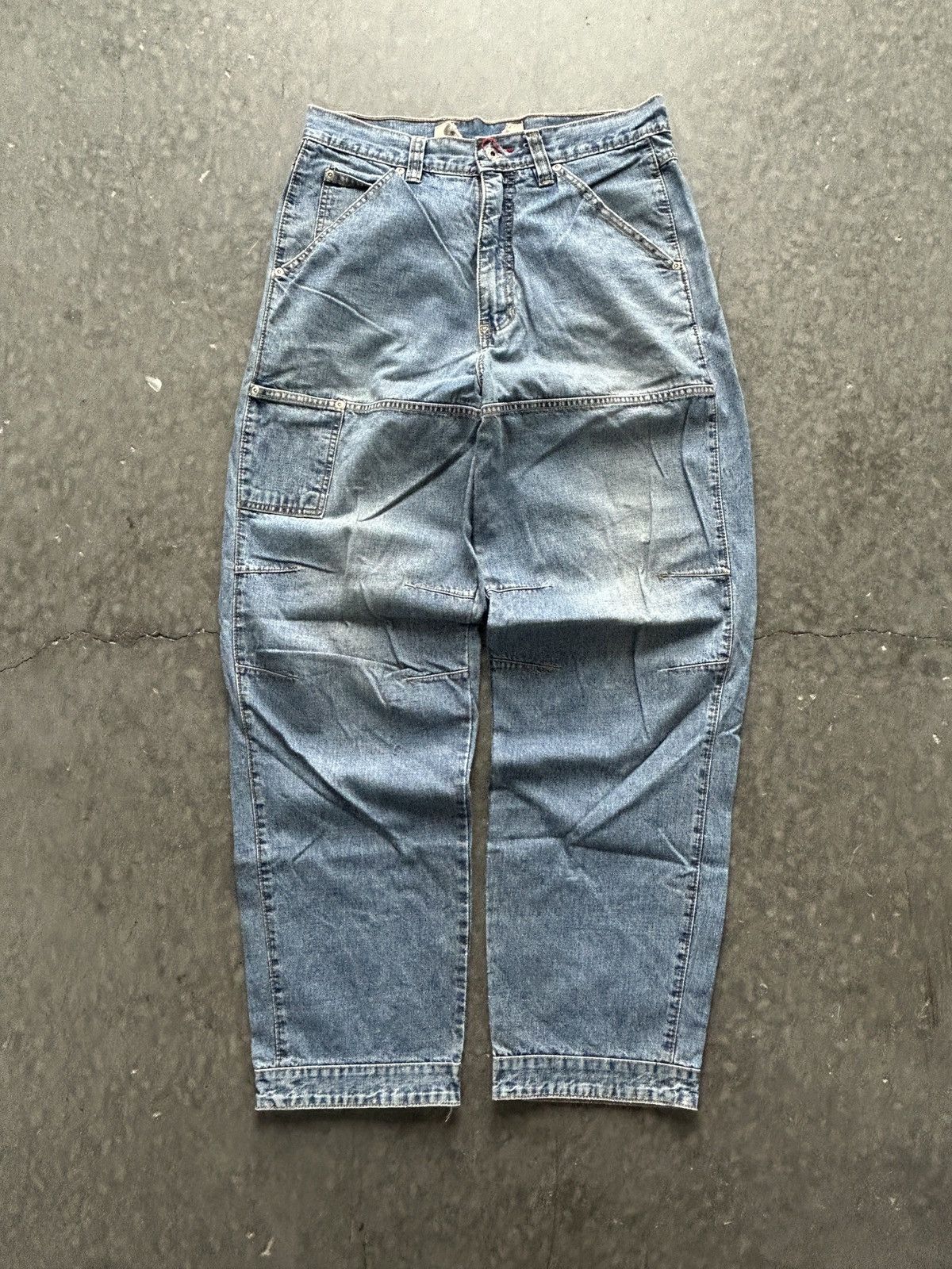 Arizona Jean Co. Vintage Y2K Baggy Utility Denim Jeans 34x34 Skater Style Size US 34 / EU 50 - 1 Thumbnail
