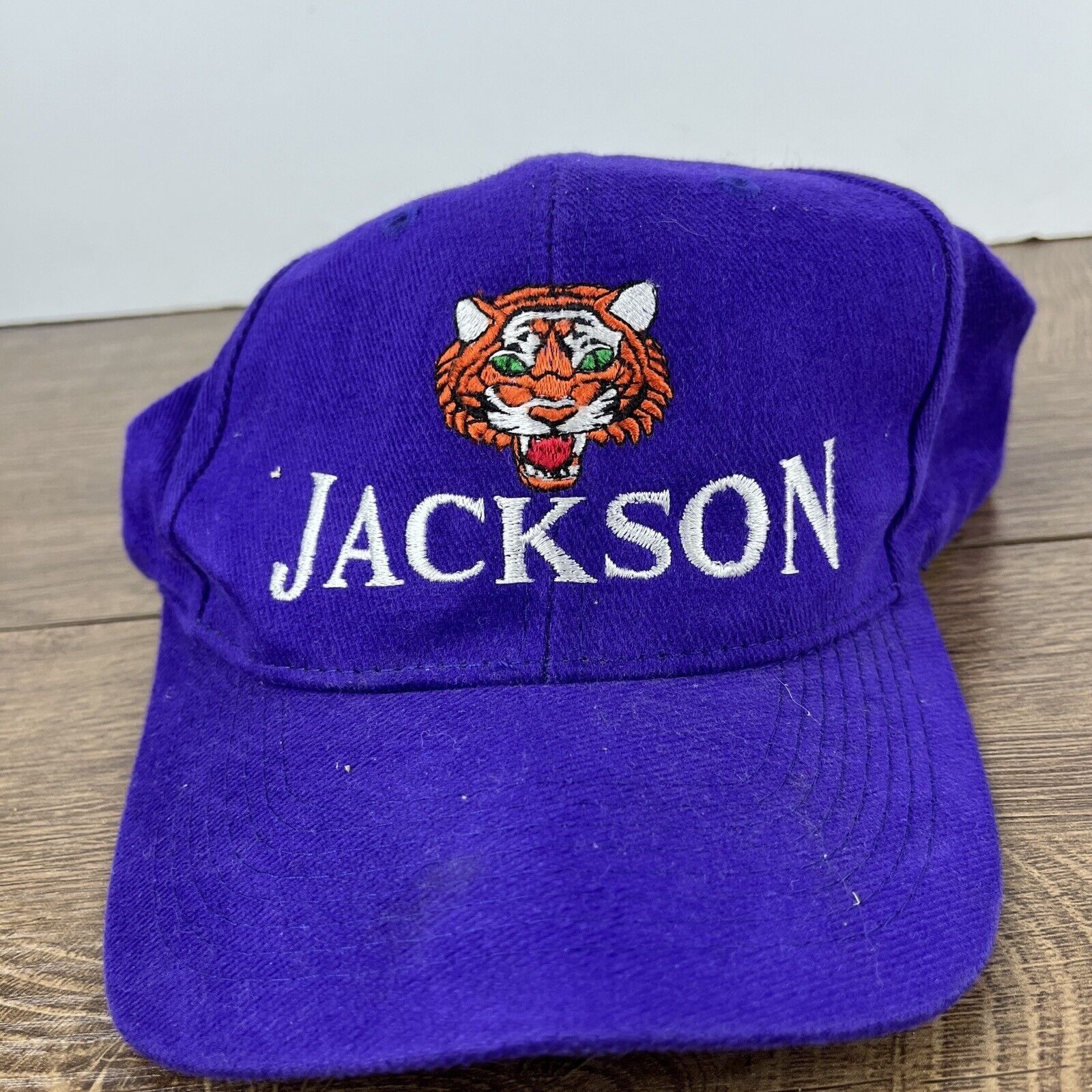 Other Jackson Tigers Hat Jackson Purple Hat Adjustable Adult Size Size ONE SIZE - 5 Thumbnail