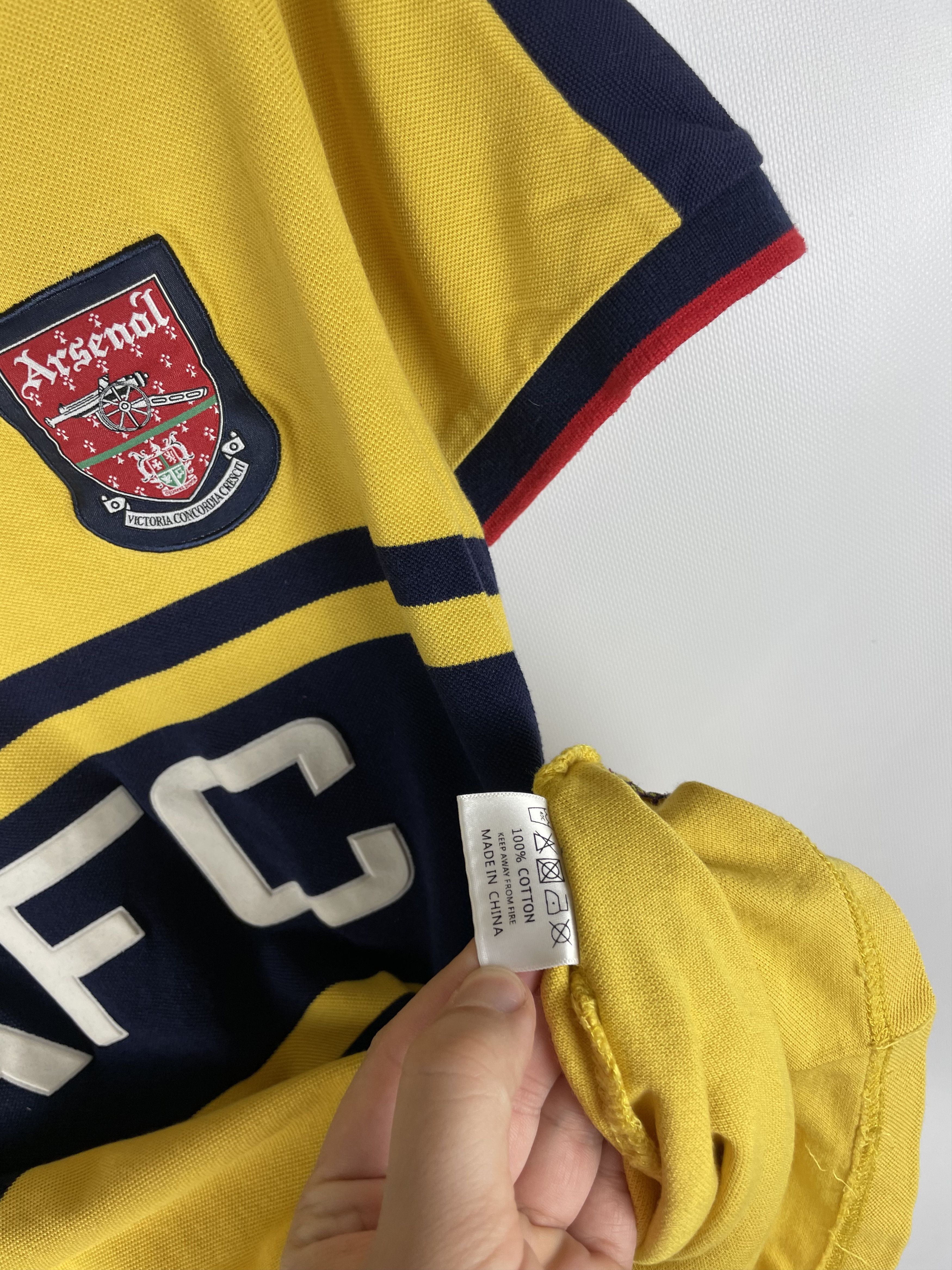 Vintage Vintage Arsenal Polo Size US XXL / EU 58 / 5 - 6 Thumbnail