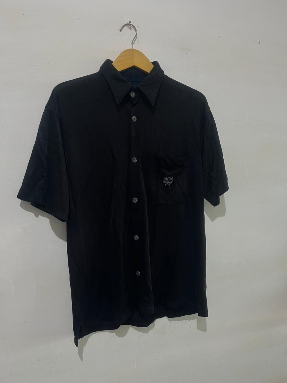 Japanese Brand RARE premium MCM Vintage Monogram Tonal Black Size US M / EU 48-50 / 2 - 4 Thumbnail