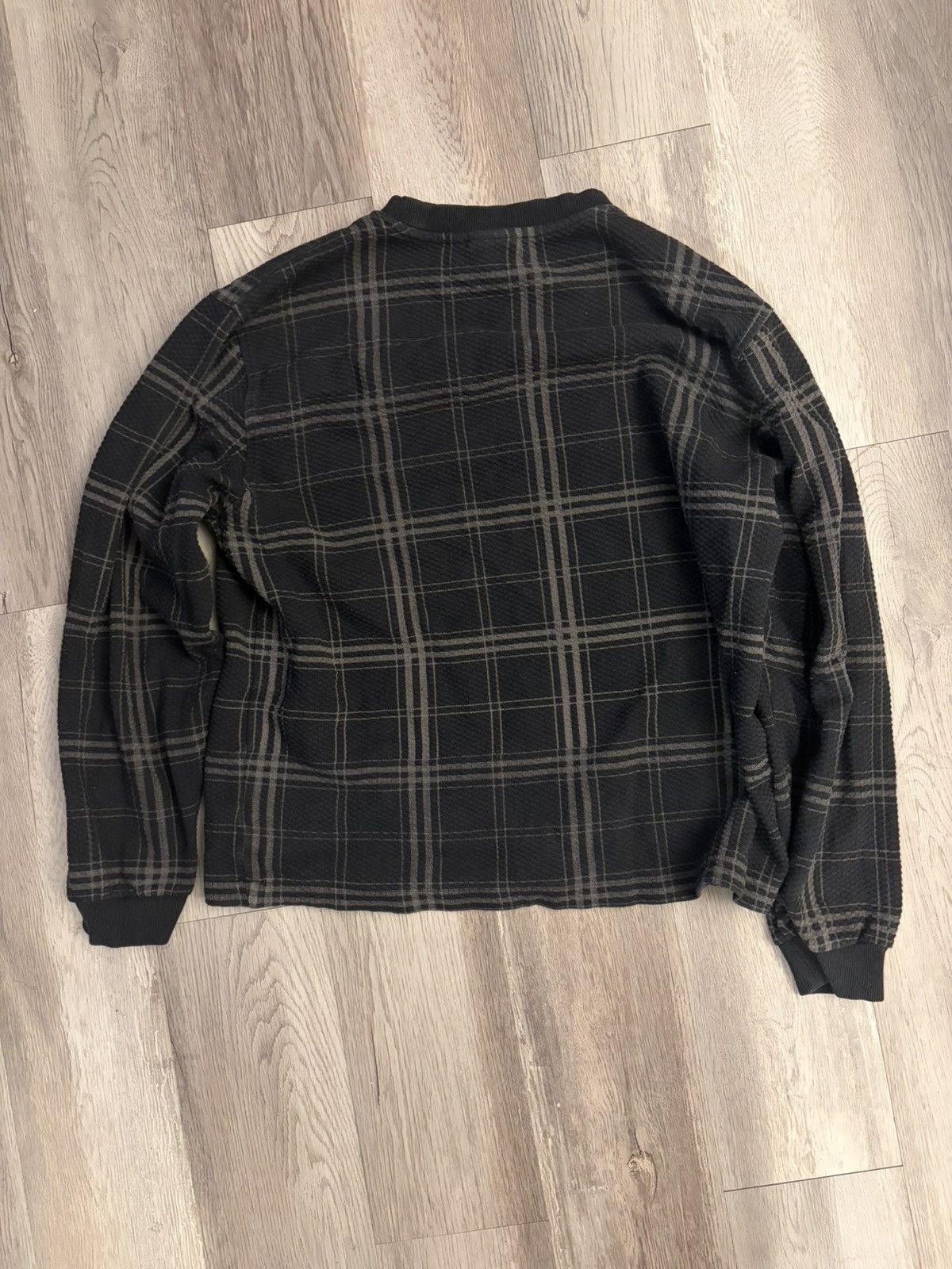 Stussy RARE vintage 2000s stussy waffled sweatshirt Size US M / EU 48-50 / 2 - 4 Thumbnail