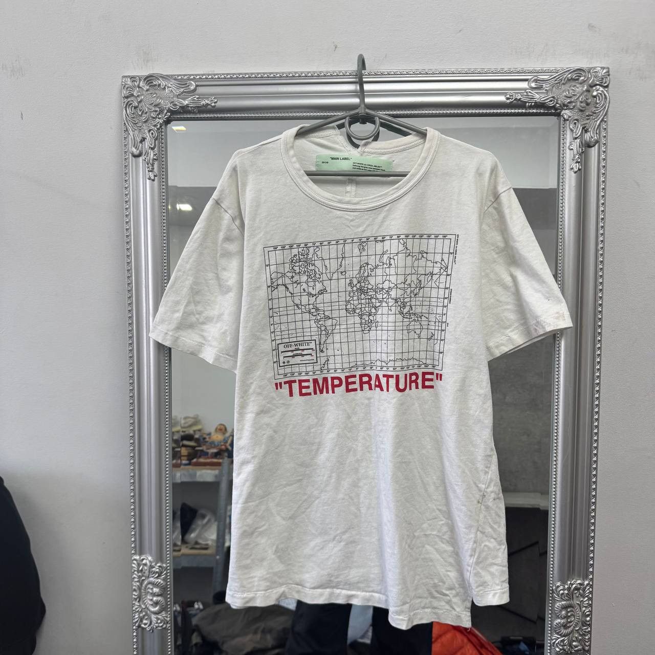 Off-White Off-White T-Shirt Temperature Map Spliced Big Logo Size US M / EU 48-50 / 2 - 1 Thumbnail
