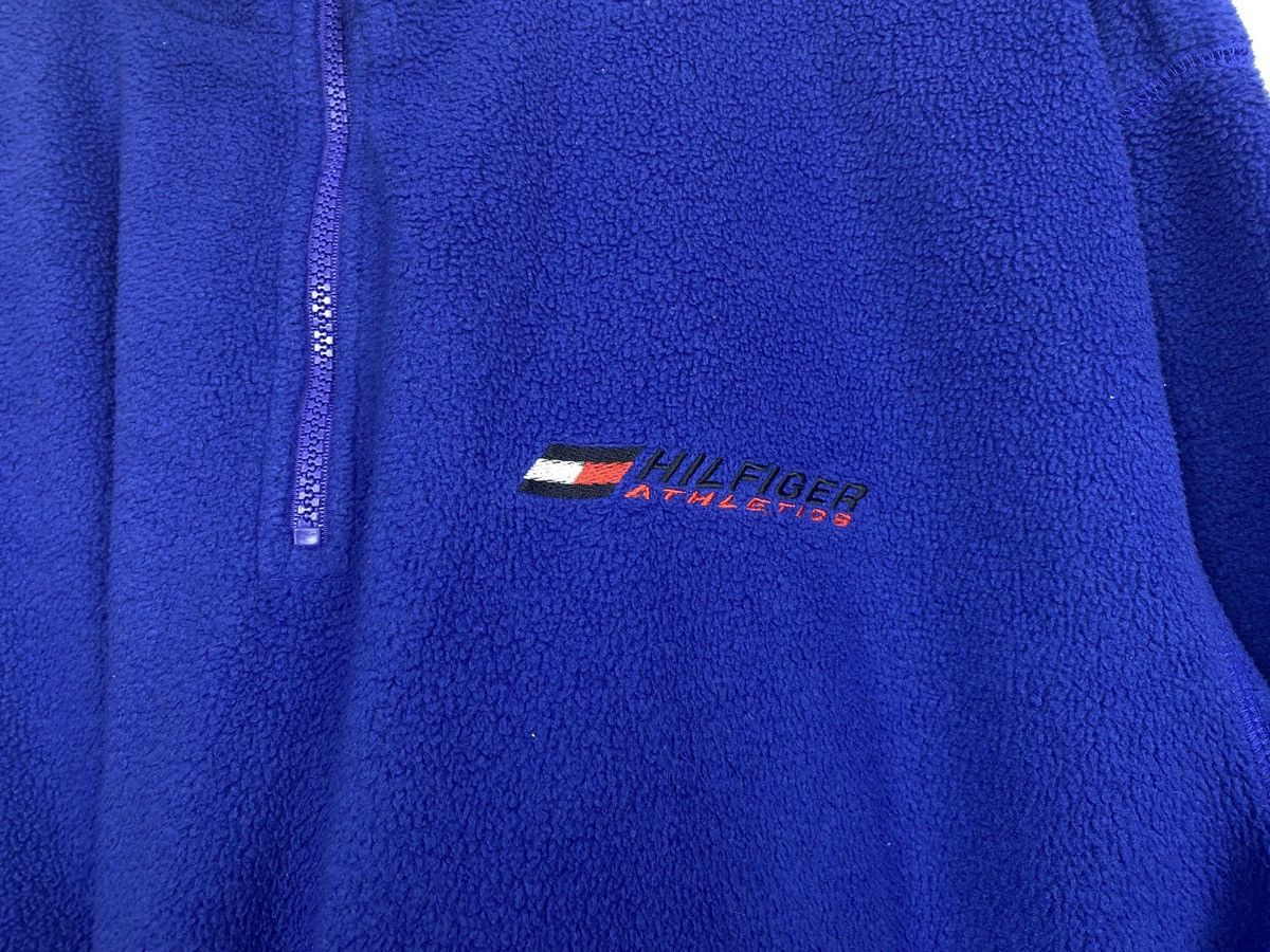 Tommy Hilfiger Hilfiger Athletics Fleece Jacket Zip Up Style Embriodered Size US XL / EU 56 / 4 - 5 Thumbnail