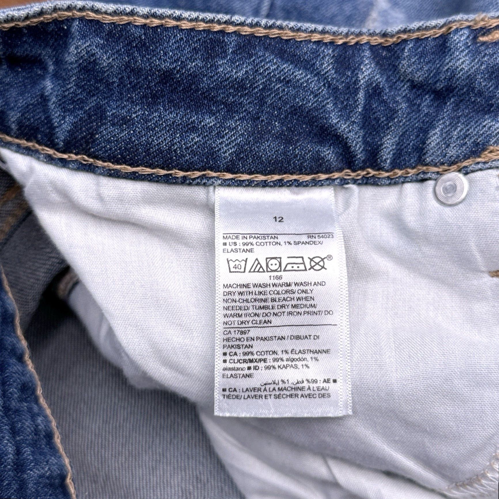 Old Navy Old Navy Jeans Womens 12 High Rise Slim 5-Pocket Blue Denim Stretch Ankle Modern 26.5in Inseam NWT Size 34" / US 12 / IT 48 - 7 Thumbnail