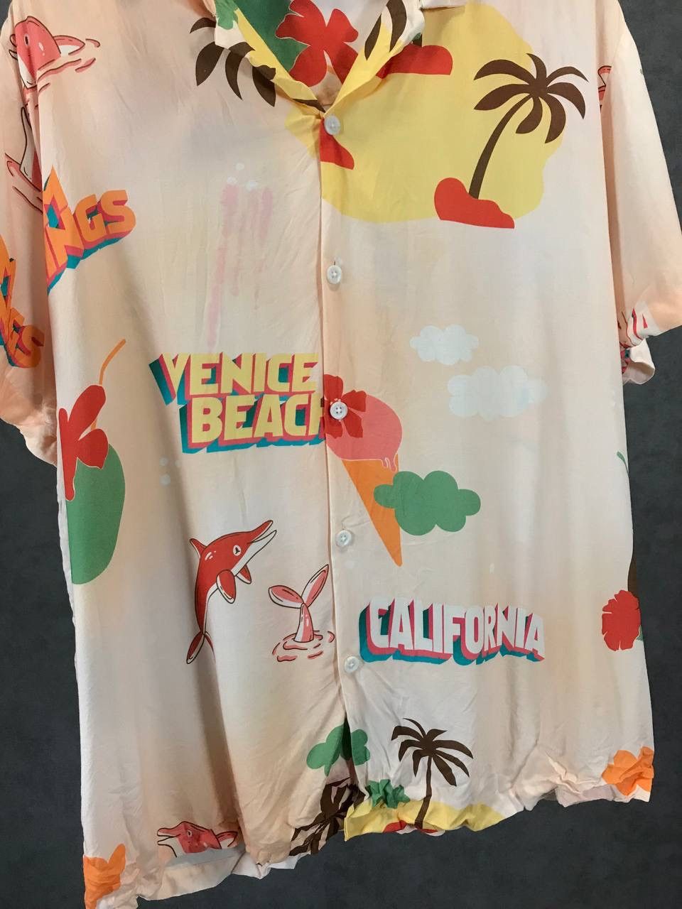 Asos Asos crazy art Hawaiian shirt Size US XXL / EU 58 / 5 - 3 Thumbnail