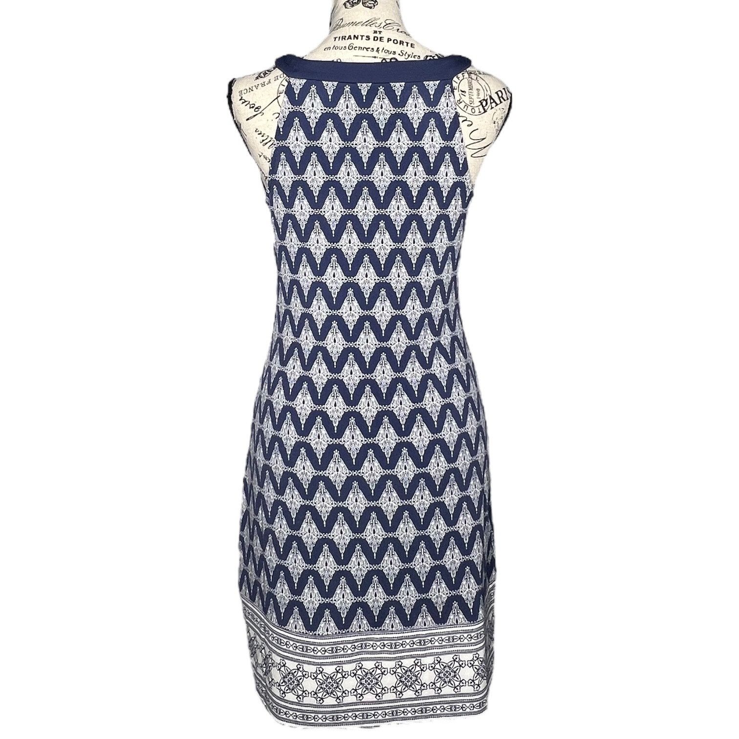 Other Alhambra Embroidered Trim Knit Dress - Stitch Fix Size XS / US 0-2 / IT 36-38 - 4 Thumbnail