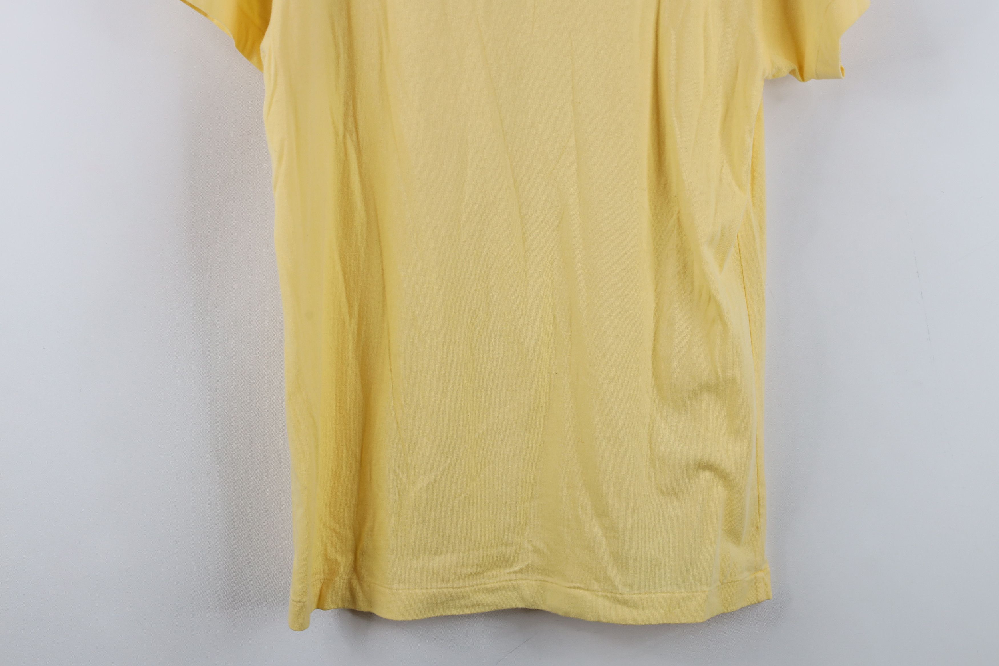 Ralph Lauren Vintage 90s Polo Sport Ralph Lauren Pocket T-Shirt Yellow Size US S / EU 44-46 / 1 - 14 Thumbnail