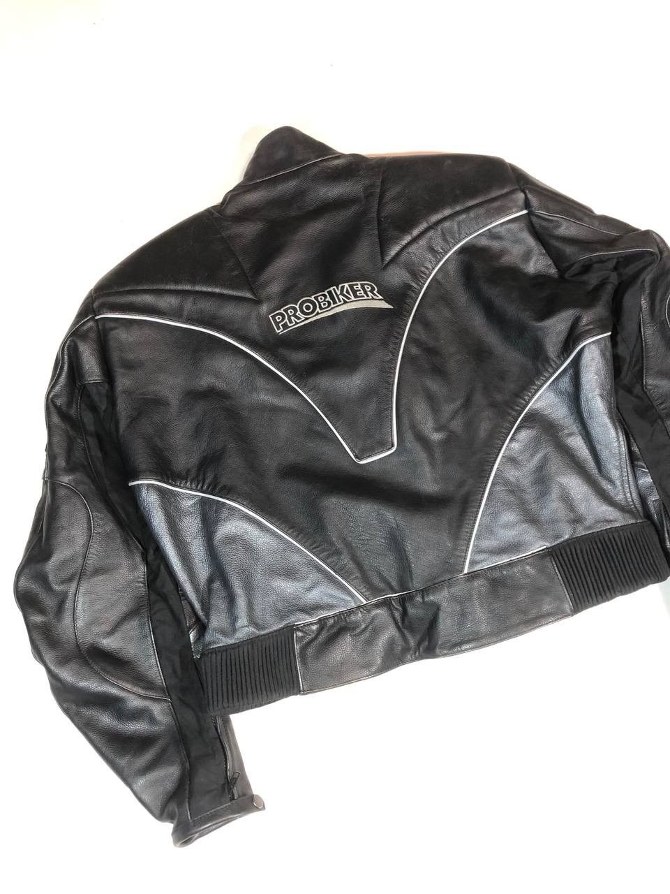 Other PROBIKER Moto Racing Leather Jacket Size US XL / EU 56 / 4 - 8 Thumbnail