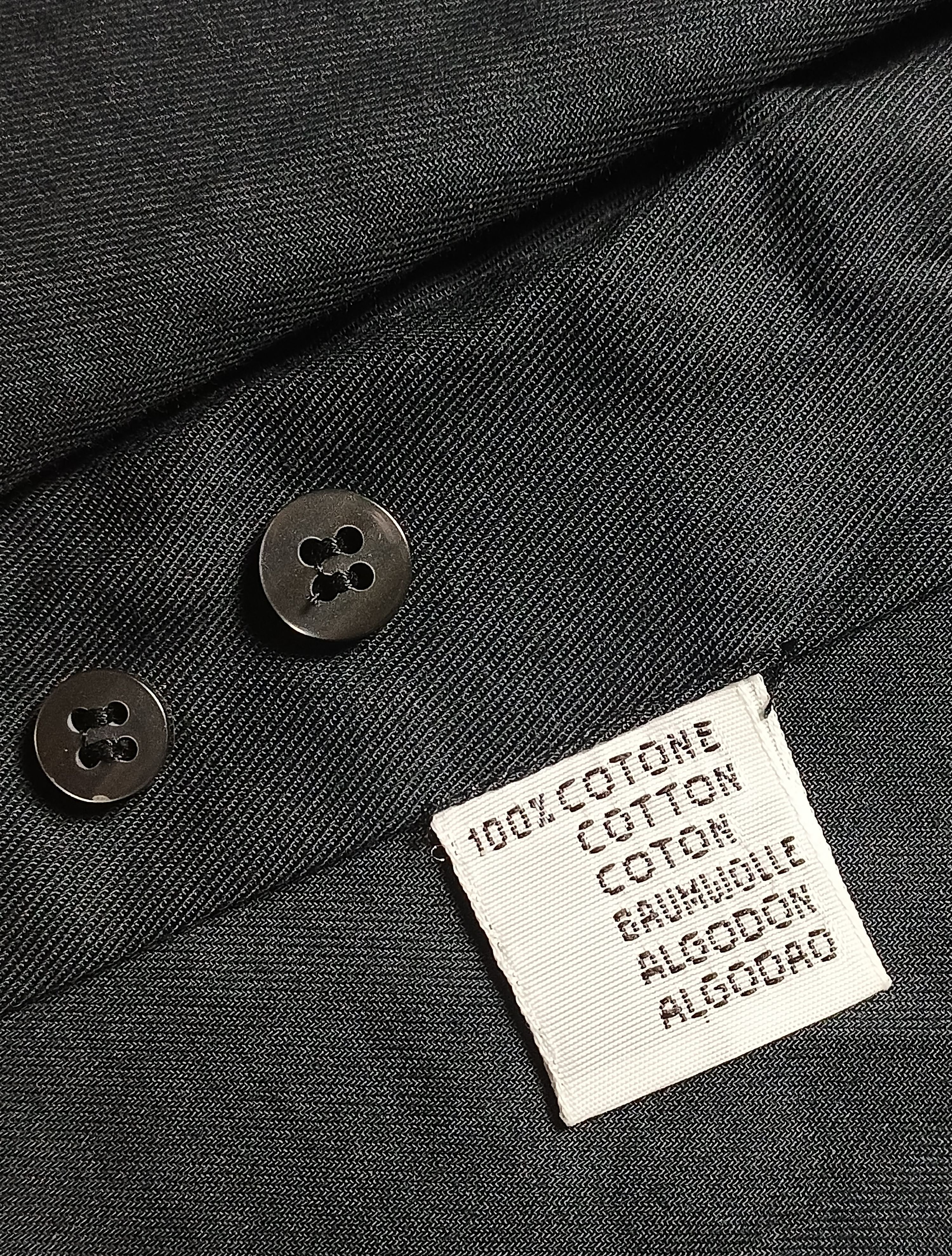 Romeo Gigli Romeo Gigli Black Men Shirt Size 15.5 /39 Size US M / EU 48-50 / 2 - 8 Thumbnail