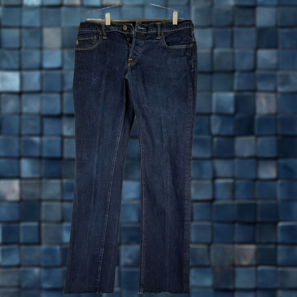 Abercrombie & Fitch Vintage Abercrombie & Fitch Jeans Mens 34x32 Button Fly Denim Straight Leg Blue 90s Preppy Jeans Mens Regular Size 34x32 Size US 34 / EU 50 - 1 Thumbnail