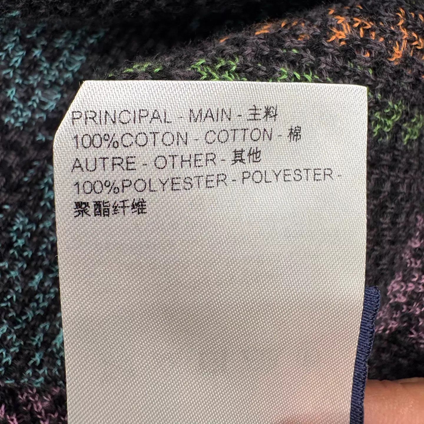 Louis Vuitton LV Rainbow Damier Men's Short Sleeve Polo XL Italy Size US XL / EU 56 / 4 - 8 Thumbnail